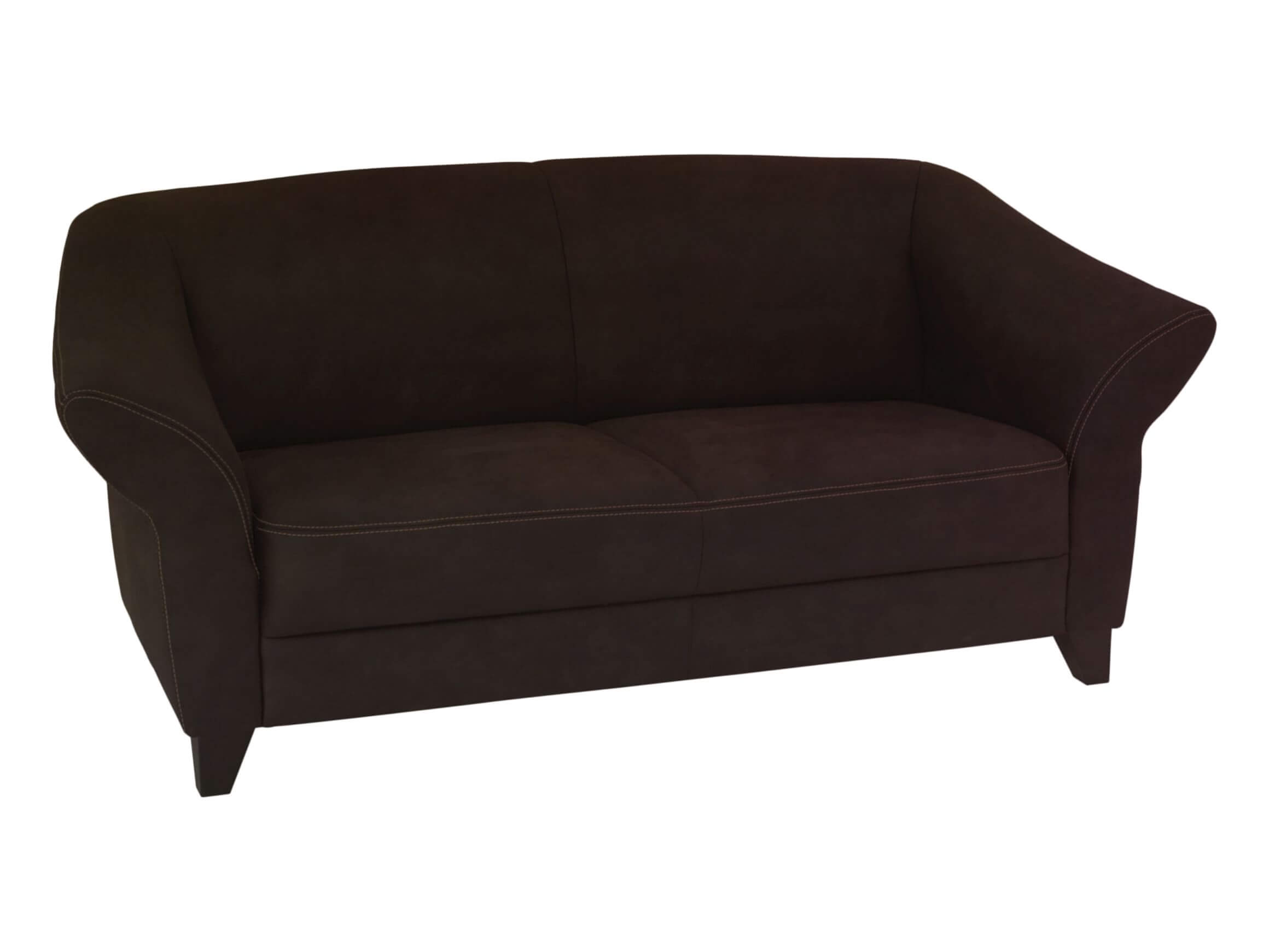 Sofa Klosters Basic Ponsel / Farbe: Anthrazit / Material: Leder Basic