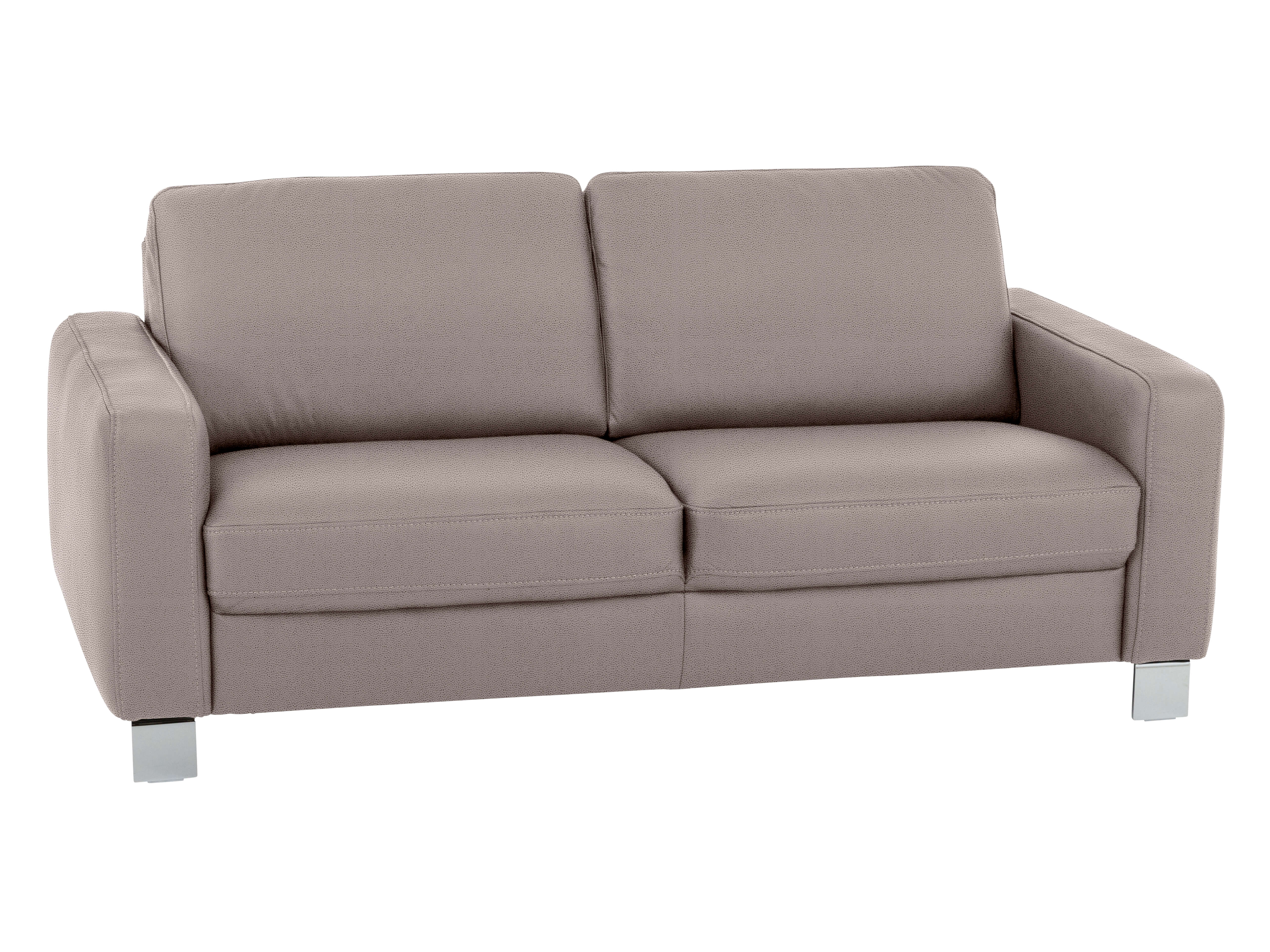 Sofa Shetland Basic B: 188 cm Polipol / Farbe: Alu / Material: Microfaser Basic