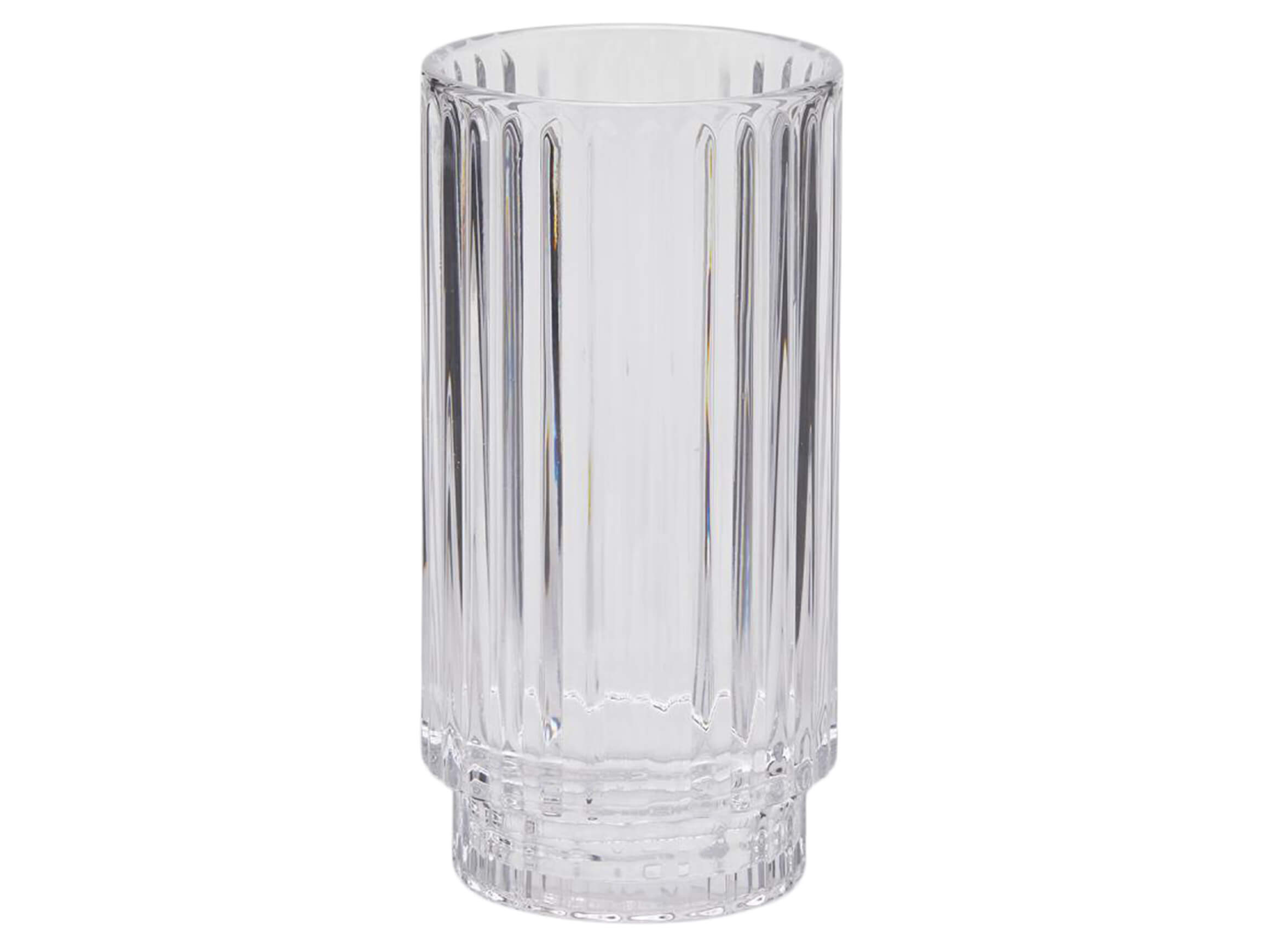 Vase Klarglas H: 28 cm Edg