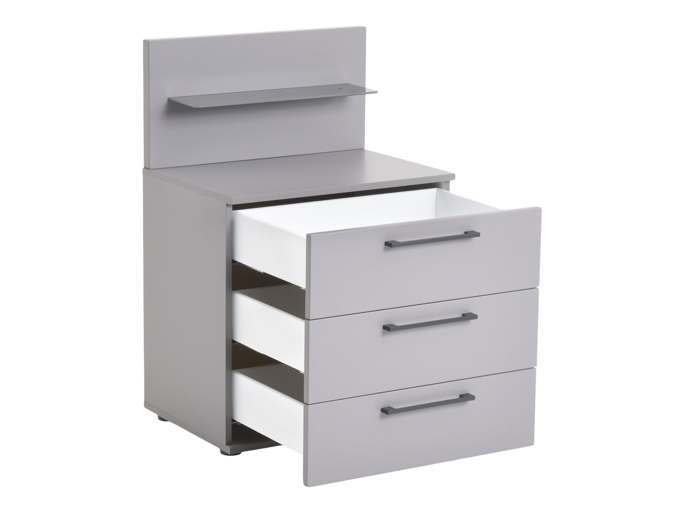 Tables de nuit Melissa Set a 2 pc. Disselkamp / Couleur : Gris