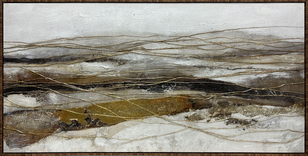 Gemälde-Golden Flow-image LAND