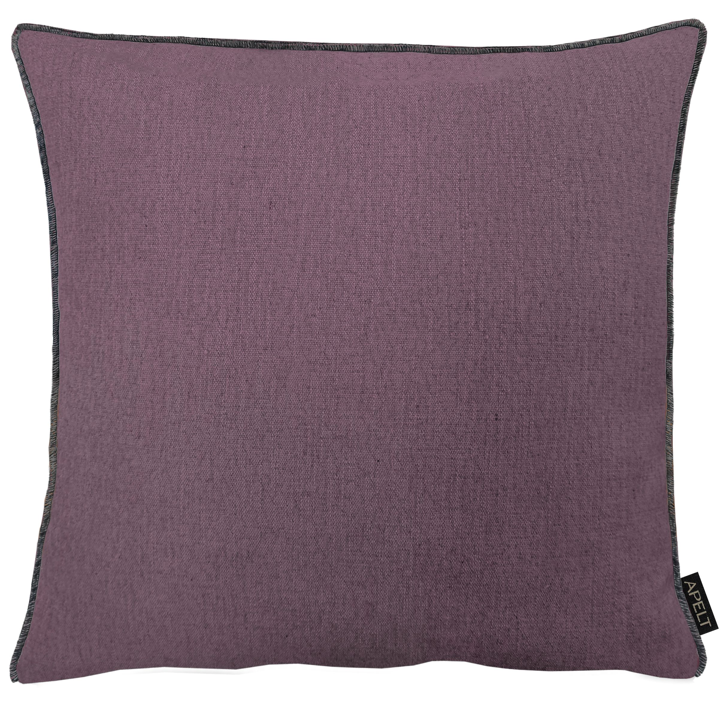 Apelt Kissenhülle Stone Violett | Schubiger Möbel