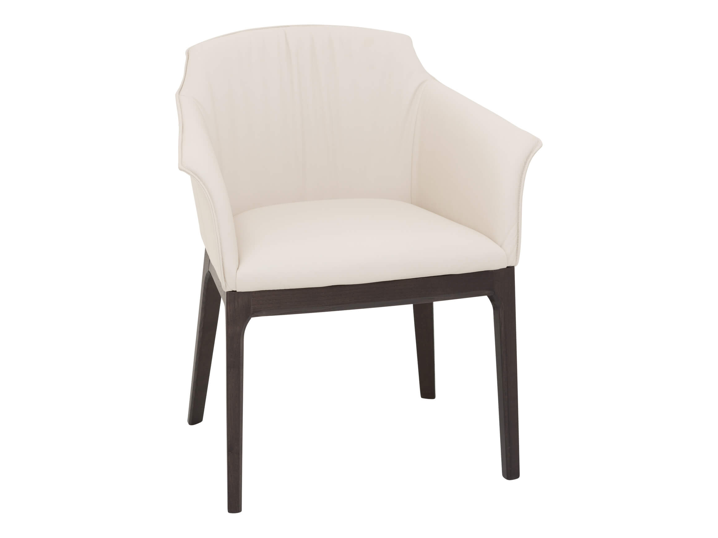 Stuhl Musa Cattelan / Farbe: Cremeweiss Holzfarbig