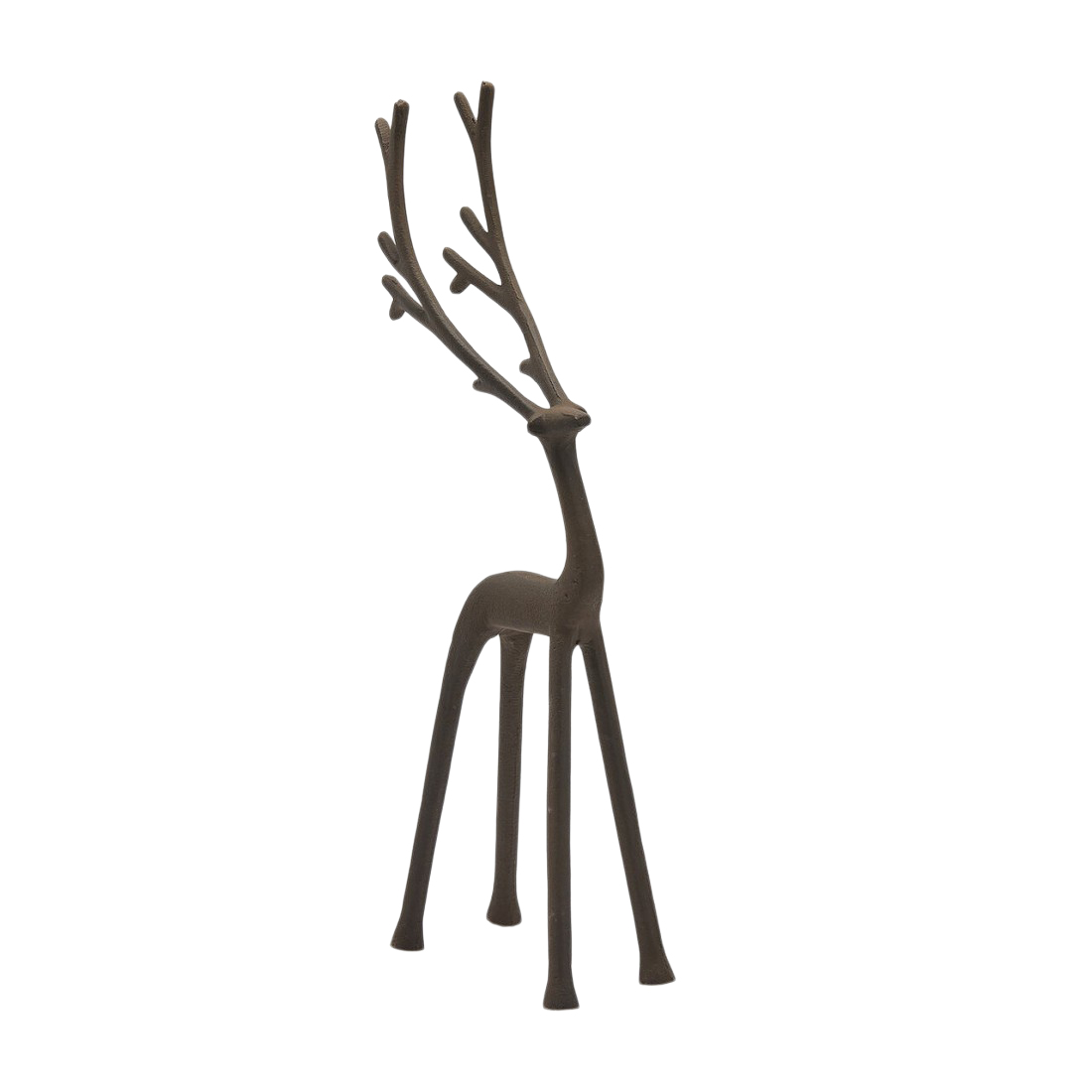 Tier Rentier Metall Braun T: 8 cm Edg