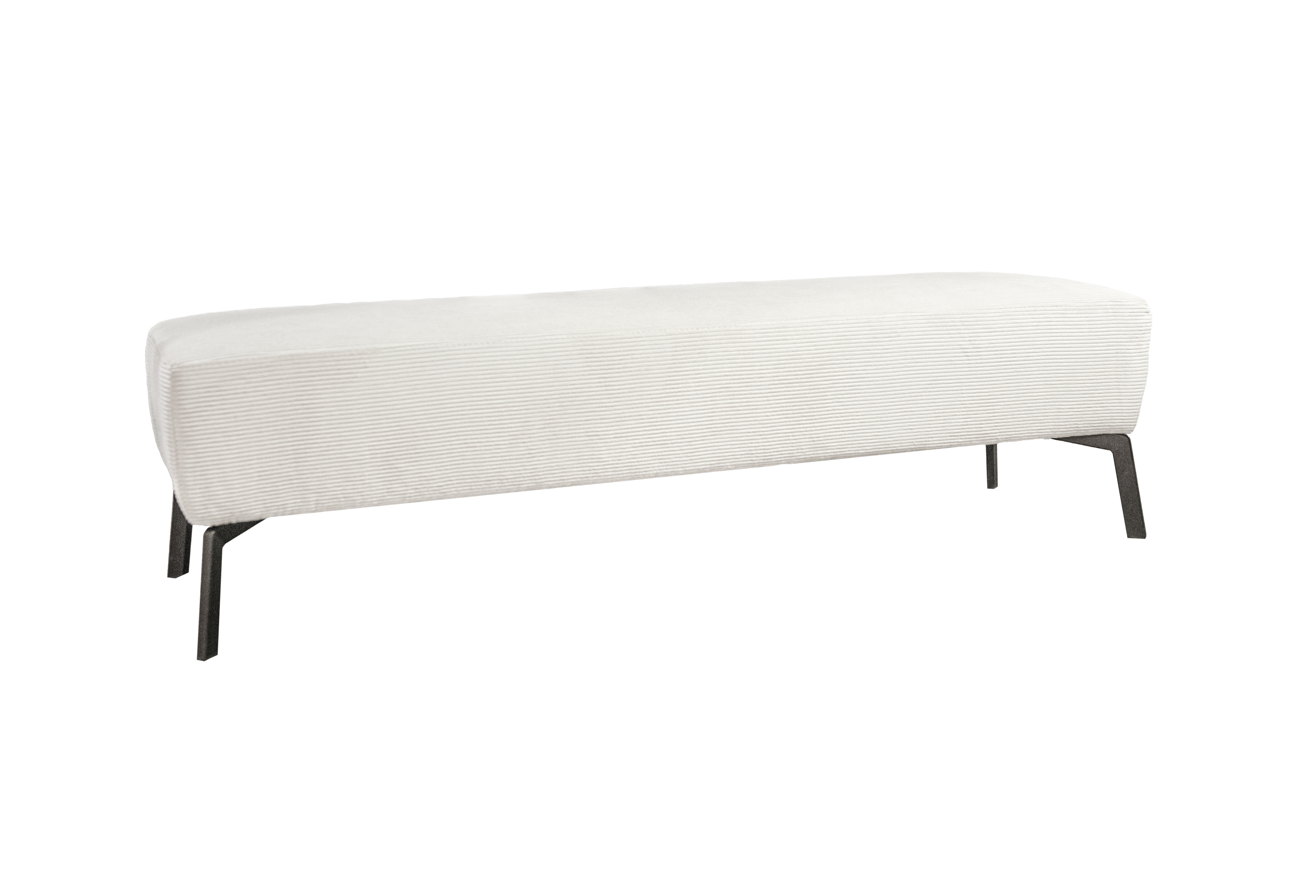 Hockerbank Pia Candy / Farbe: Weiss