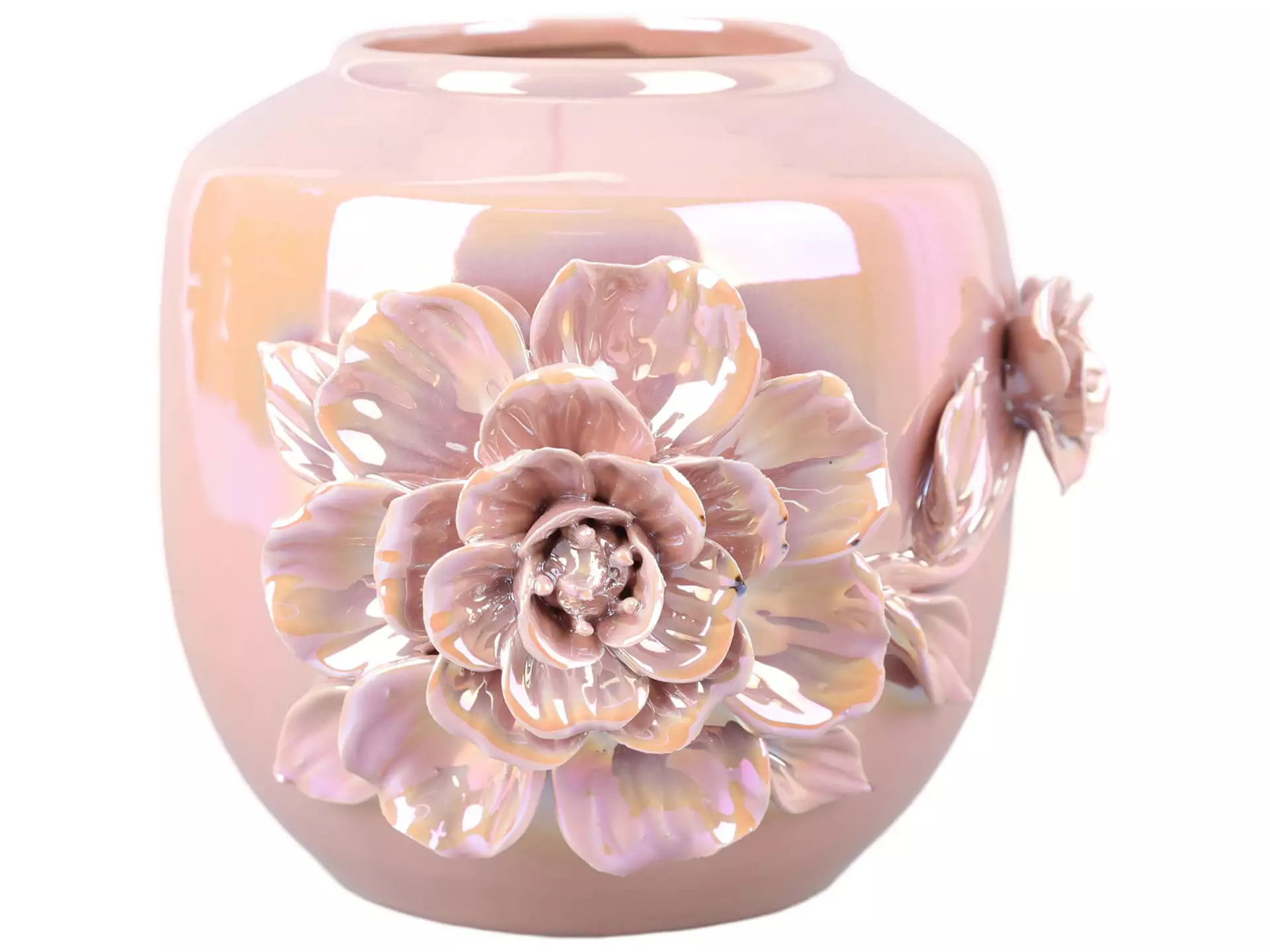 Vase Keramik Rosa D: 29 cm Decofinder