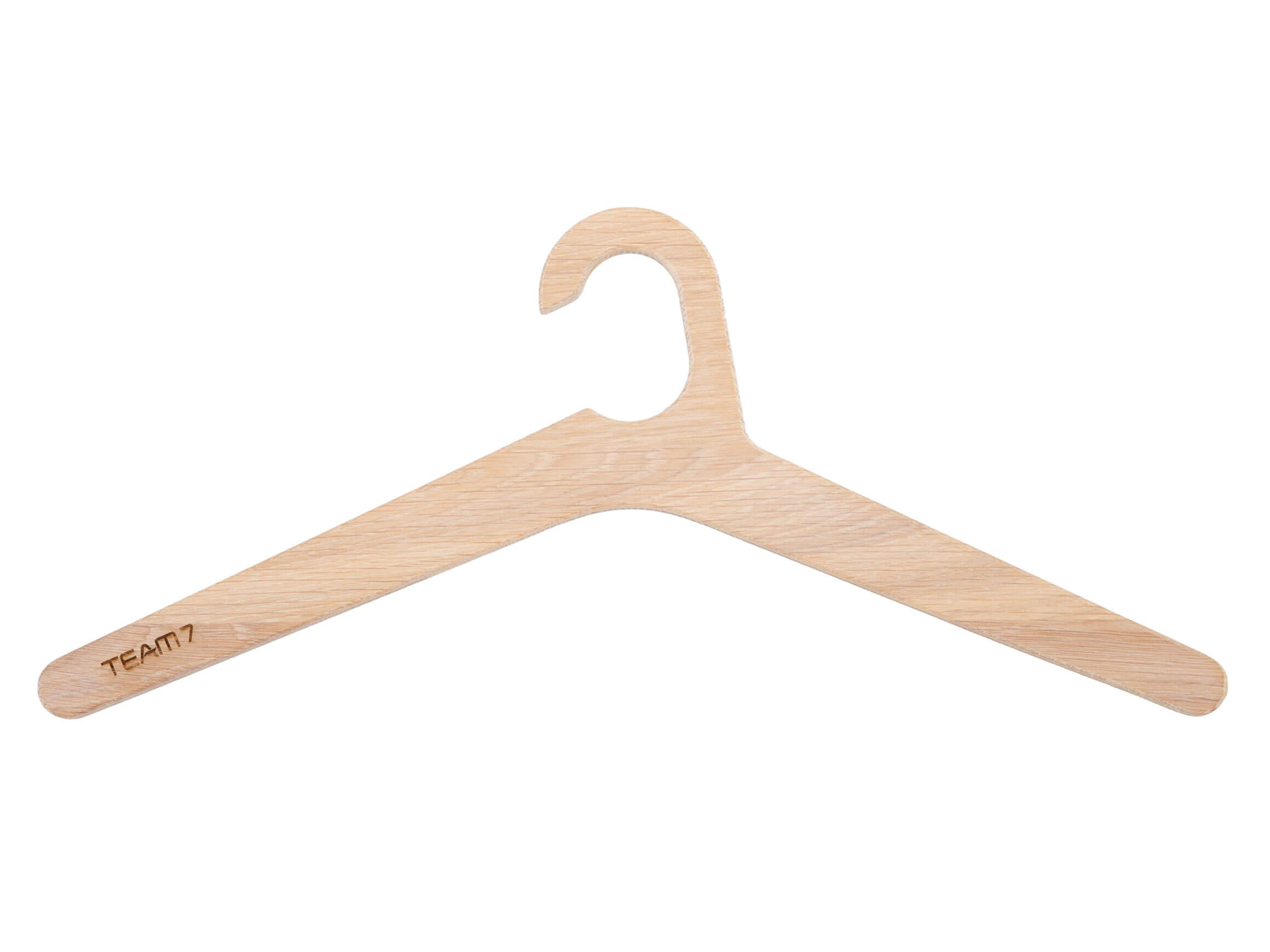 Team 7 Kleiderbügel 3er-Set Universal Holzfarbig | Schubiger Möbel
