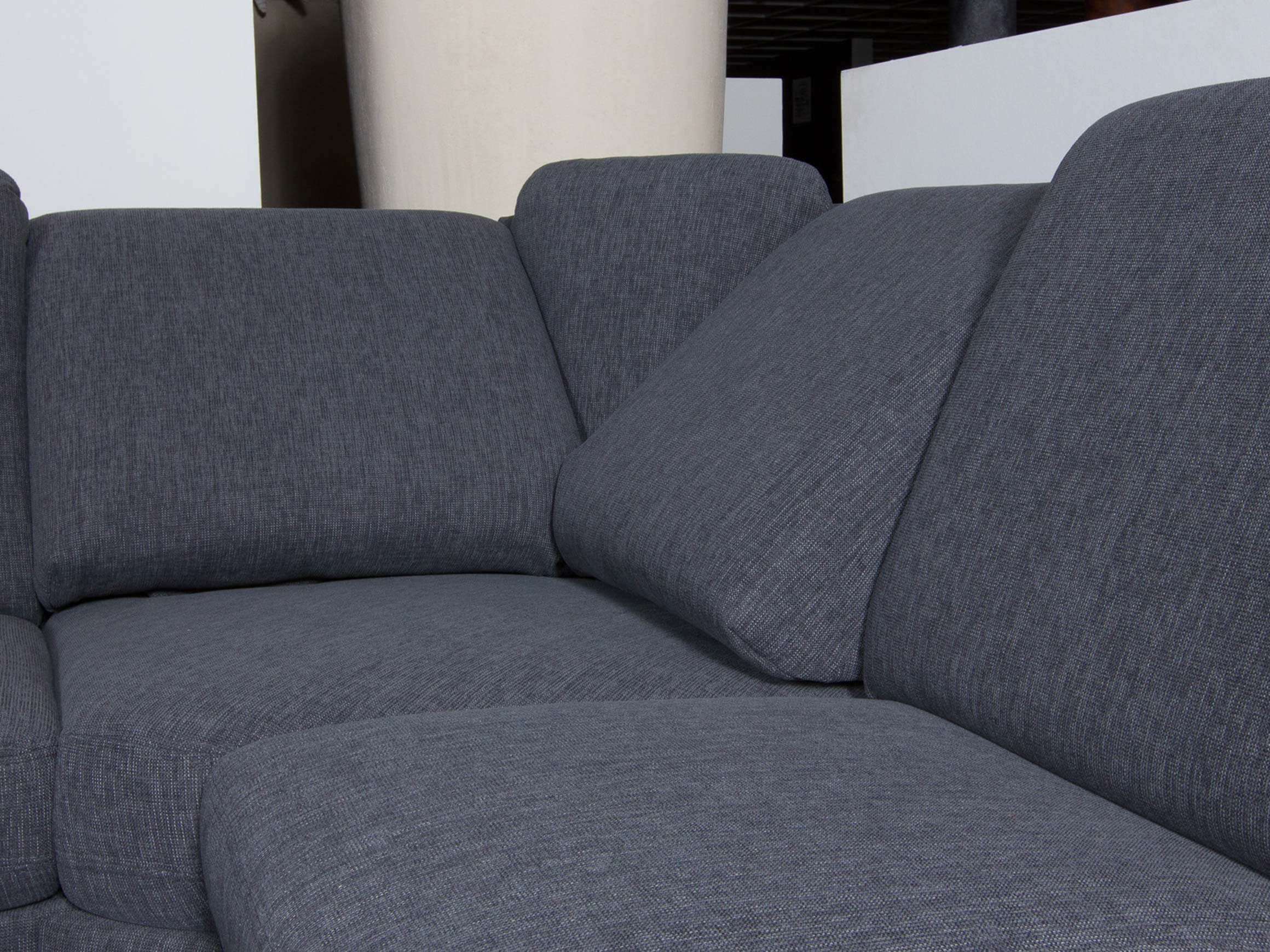 Ecksofa Joker Polipol / Farbe: Grau / Bezugsmaterial: Stoff