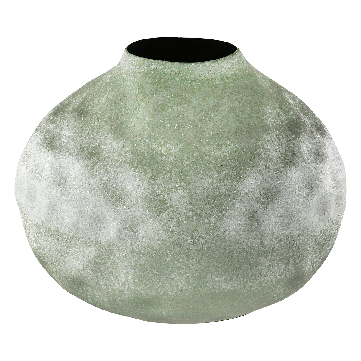 Gilde Vase Verda, Eisen H: 19 cm  | Schubiger Möbel