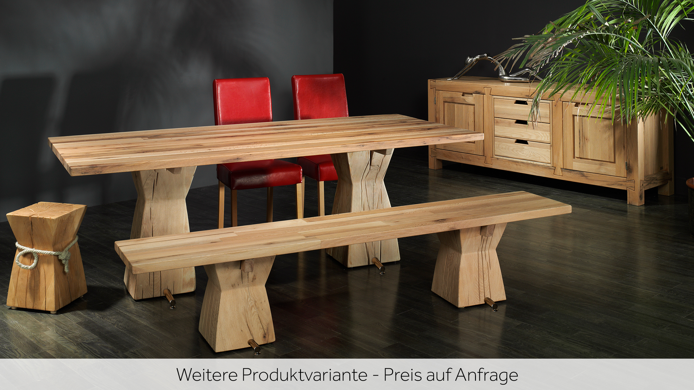 Esstisch Tronco Sprenger / Tischblattmass (BxT) :220 x 100 cm