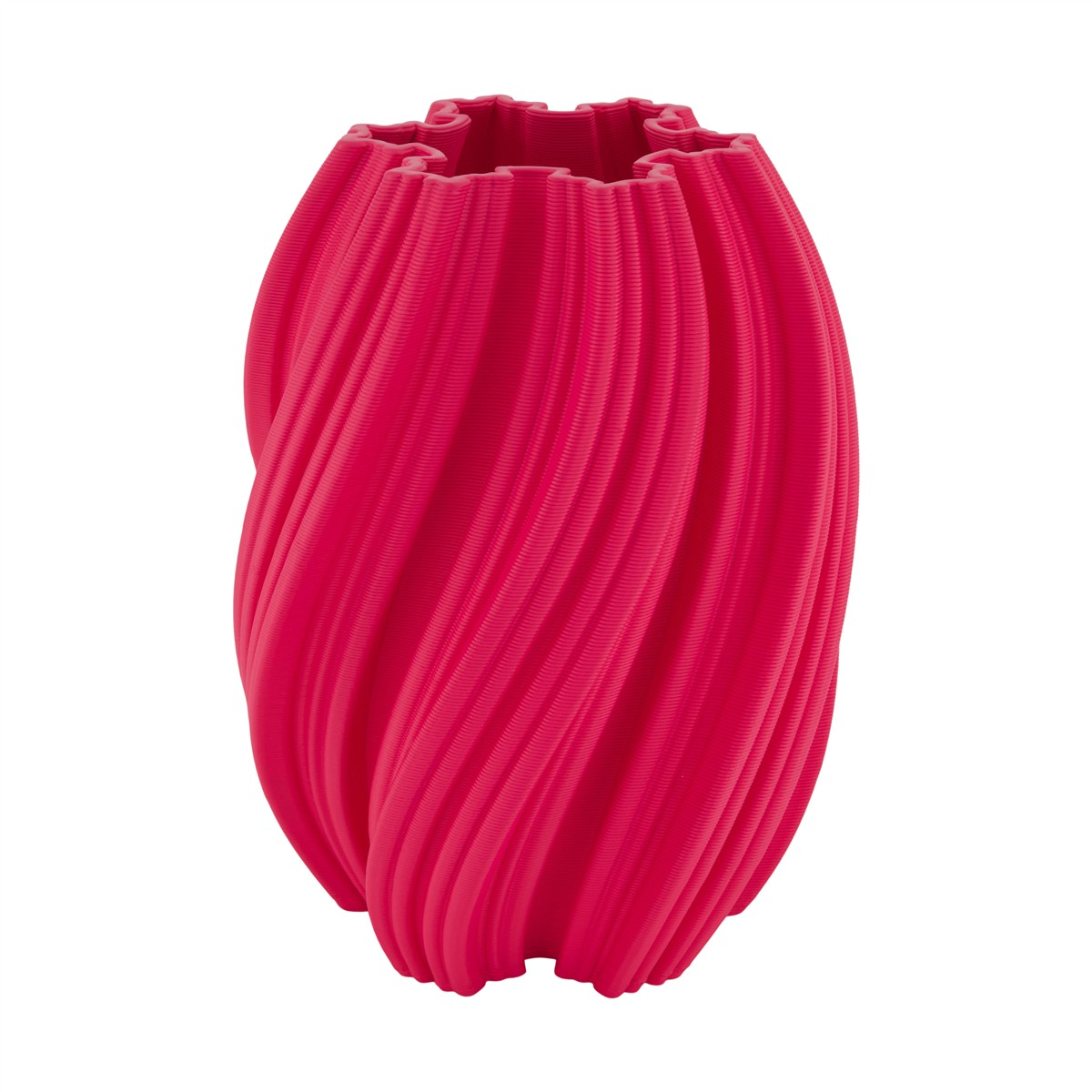 Vase-3D Keramik, Pink-Decofinder