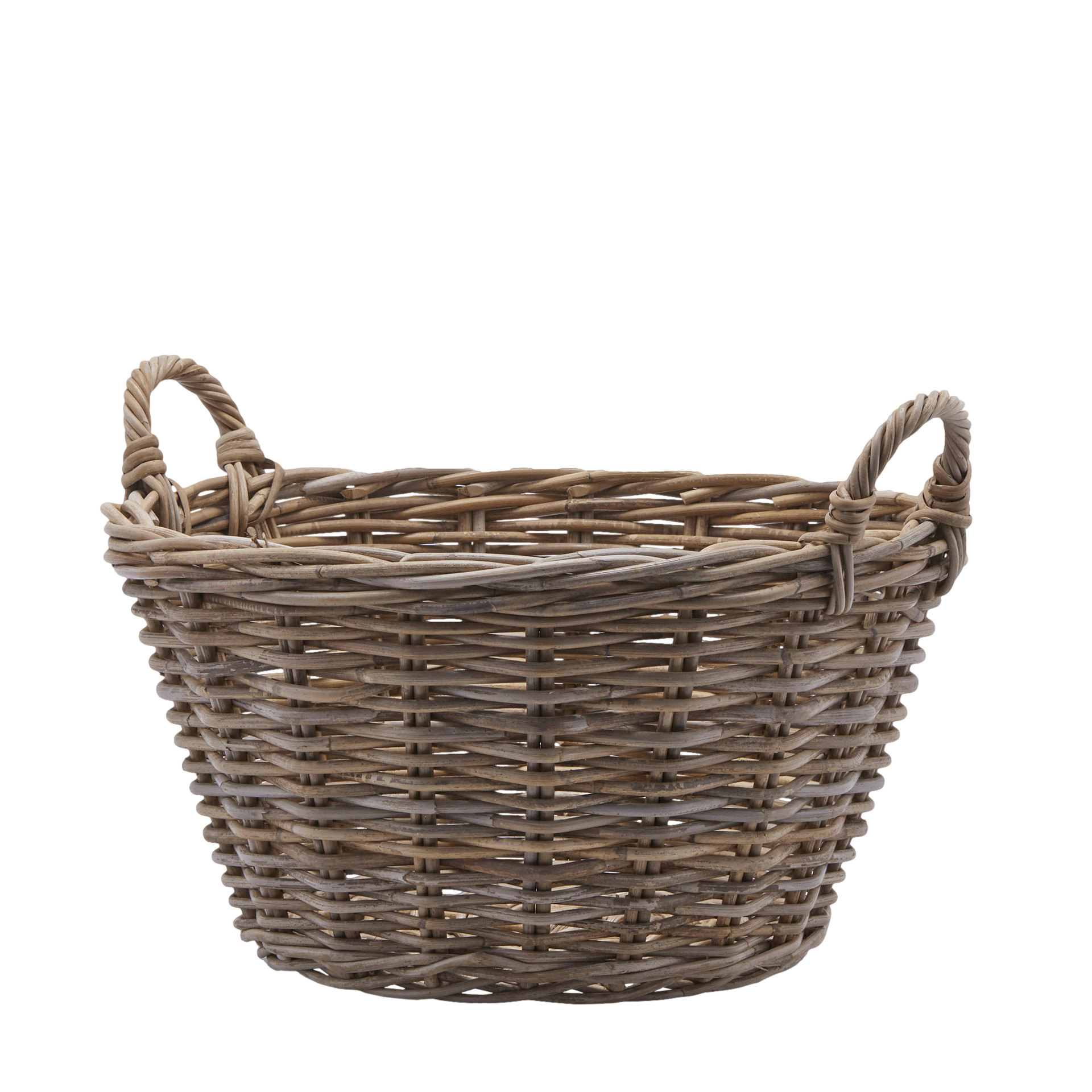 Korg Rattan Rund H: 26 cm Edg