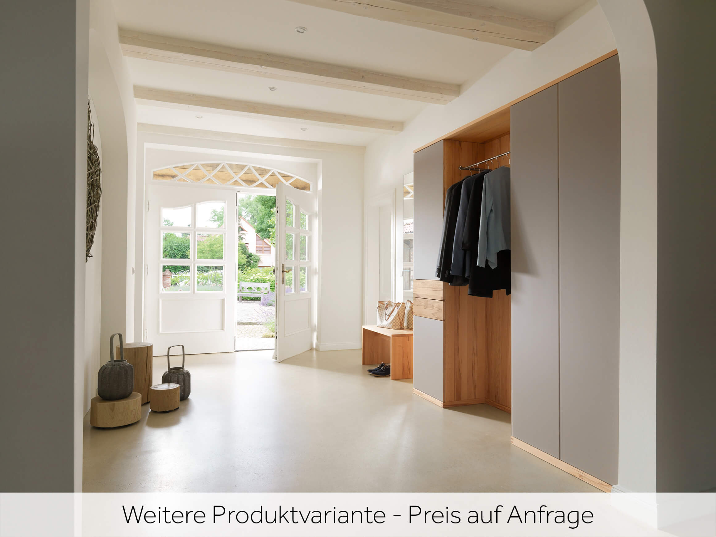 Wandpaneel Cubus Team 7 / Farbe: Eiche Chrom