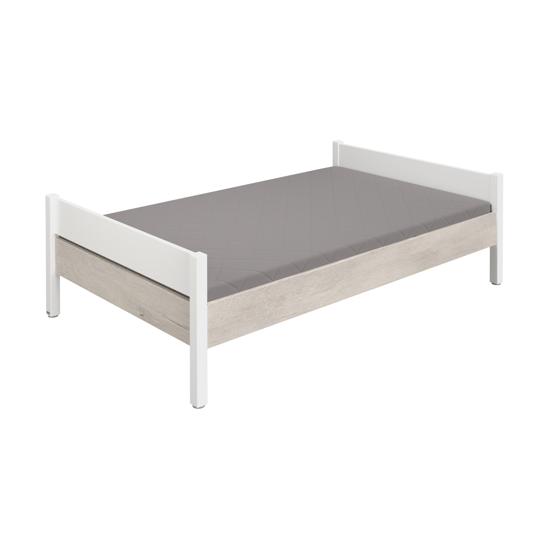 Bett Kira von Paidi / Farbe: Eiche-Nautik / Grösse: 98 x 210 cm