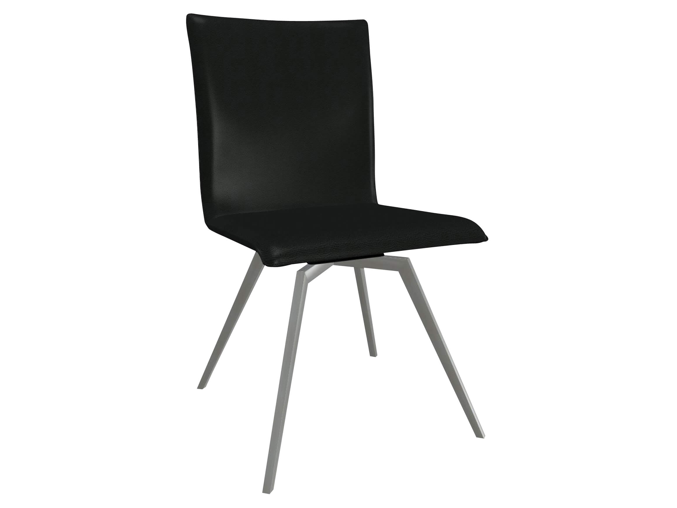 Damian swivel chair Trend chairs / Colour: Nero / Material: Premium leather