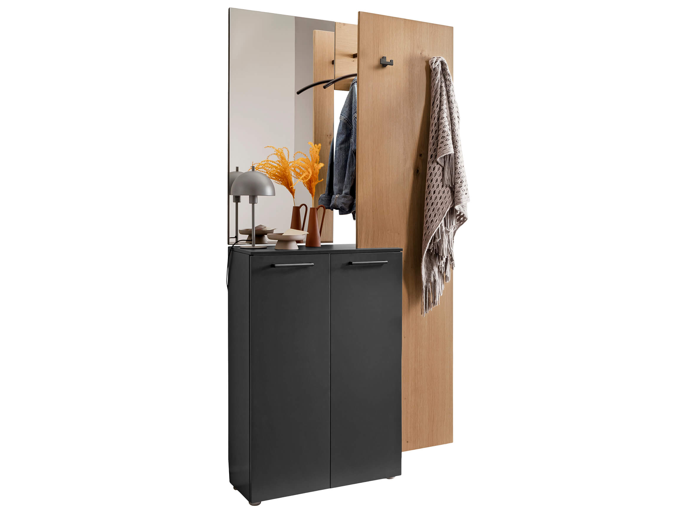 Wittenbreder Garderobe Paloma Grau | Schubiger Möbel