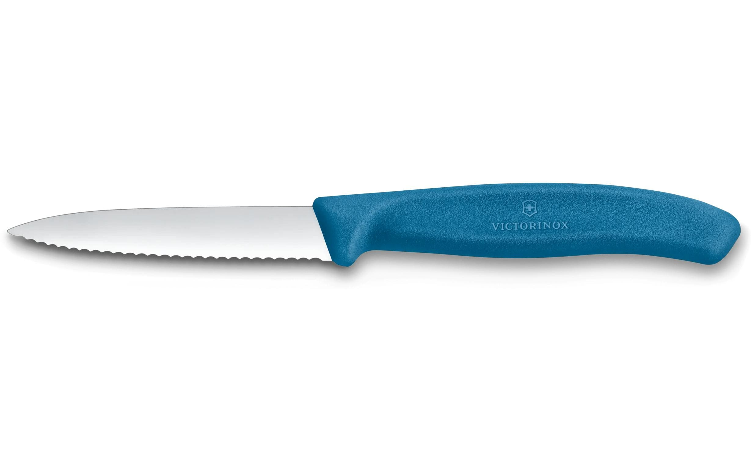 Gemüsemesser Swiss Classic, 8 cm Von Victorinox Alltron / Farbe: Blau