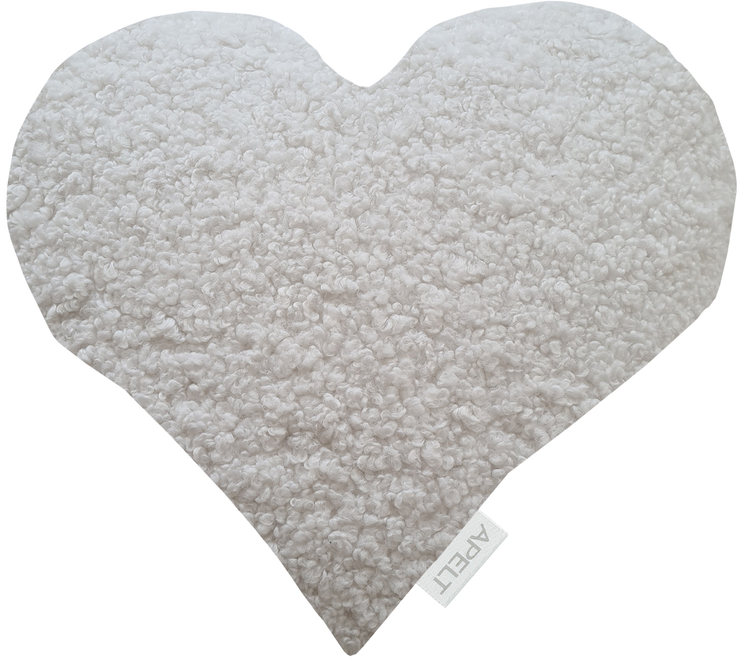 Apelt Herzkissen Montana B: 35 cm, Creme Beige | Schubiger Möbel
