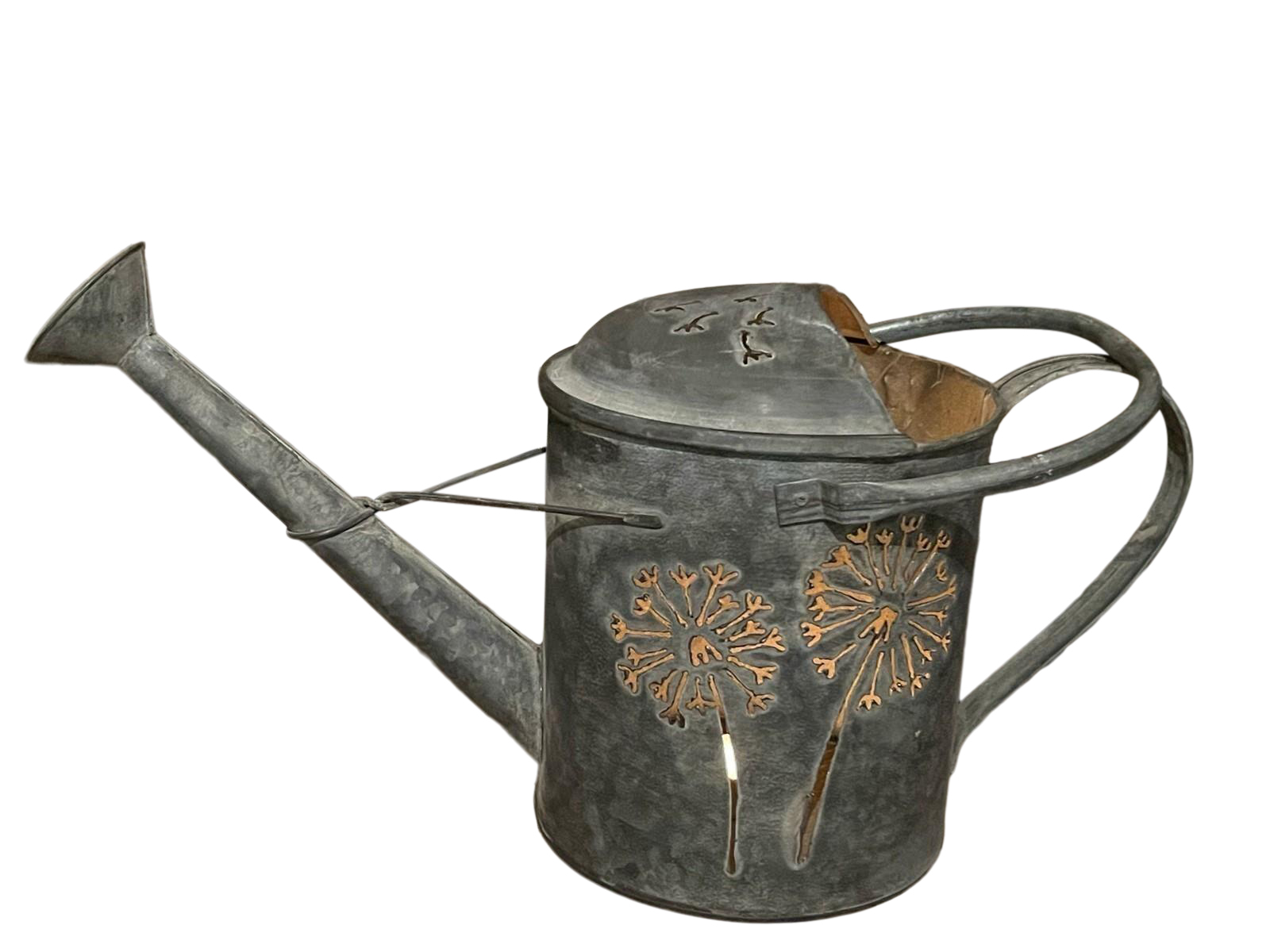 Windlicht Giesskanne Alpenglück l, Metall Decofinder