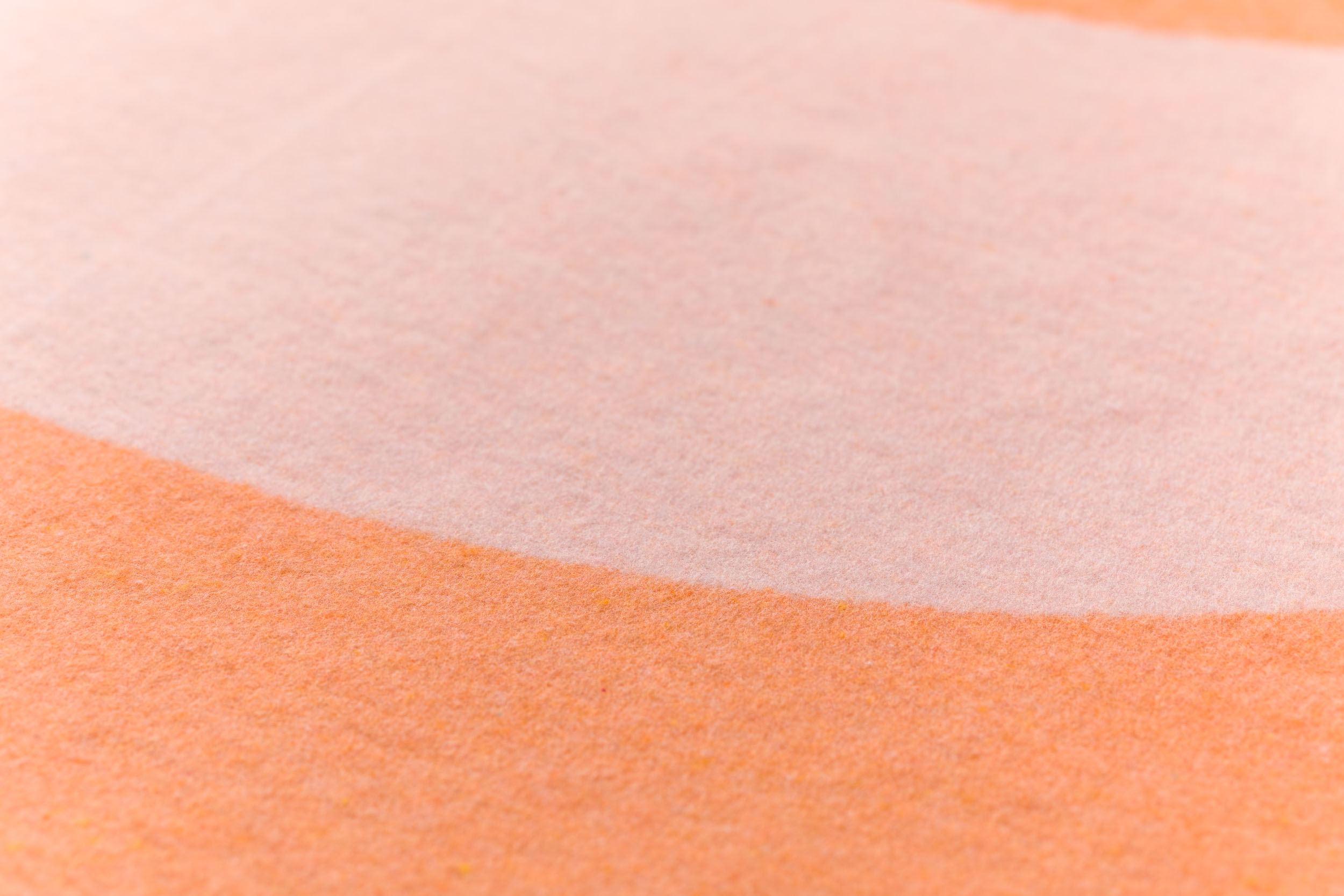 Plaid Silvretta Retro Waves, Hellorange 140 x 200 cm Sander AG