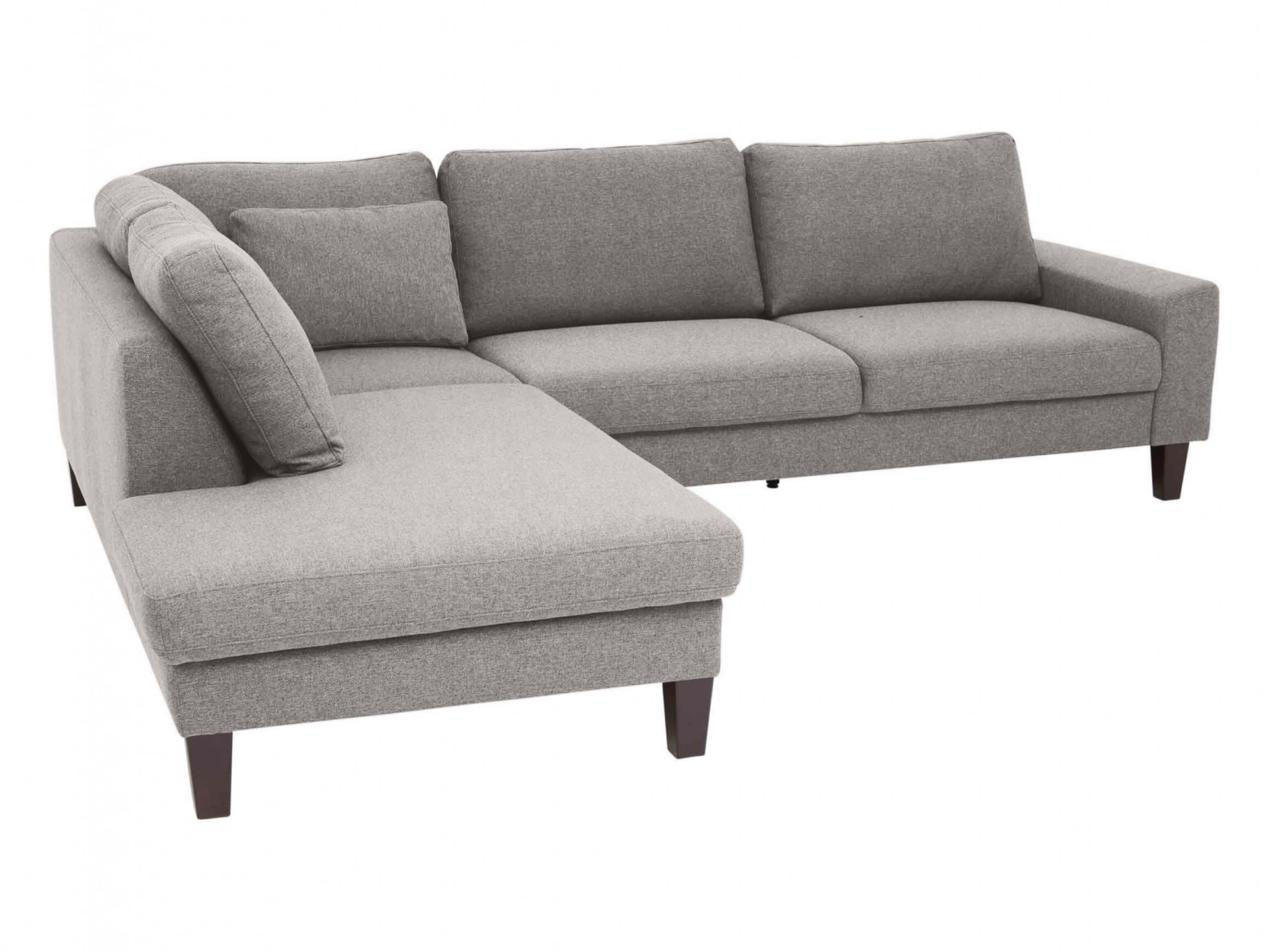 Ecksofa Interims Basic Candy / Farbe: Schwarz / Material: Leder Basic