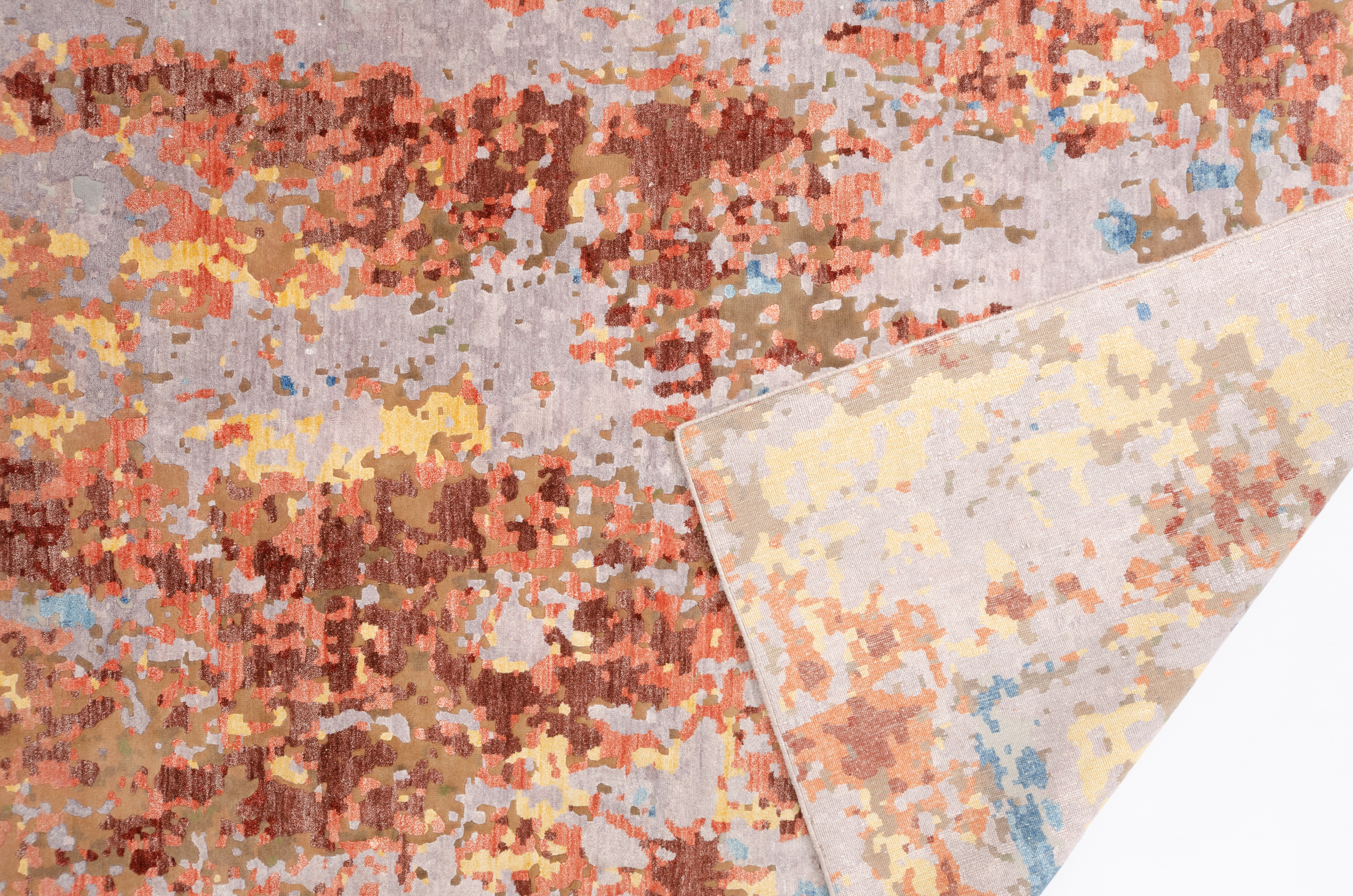 Moderner Teppich Baran Negra / Farbe: Bunt