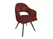 Stuhl Salesa Trendstühle / Farbe: Red / Material: Leder