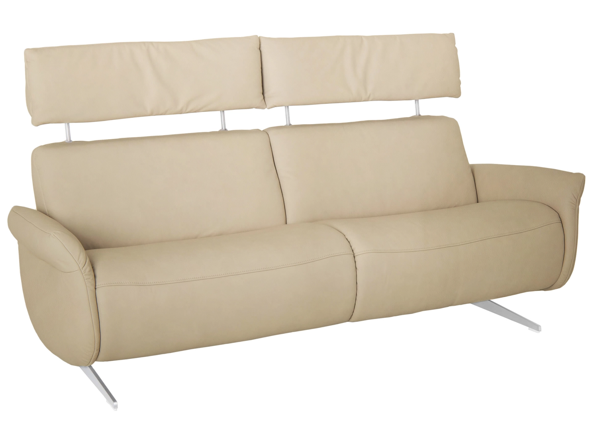 Sofa Chester Basic B: 206 cm Himolla / Farbe: Marmor / Material: Leder Basic