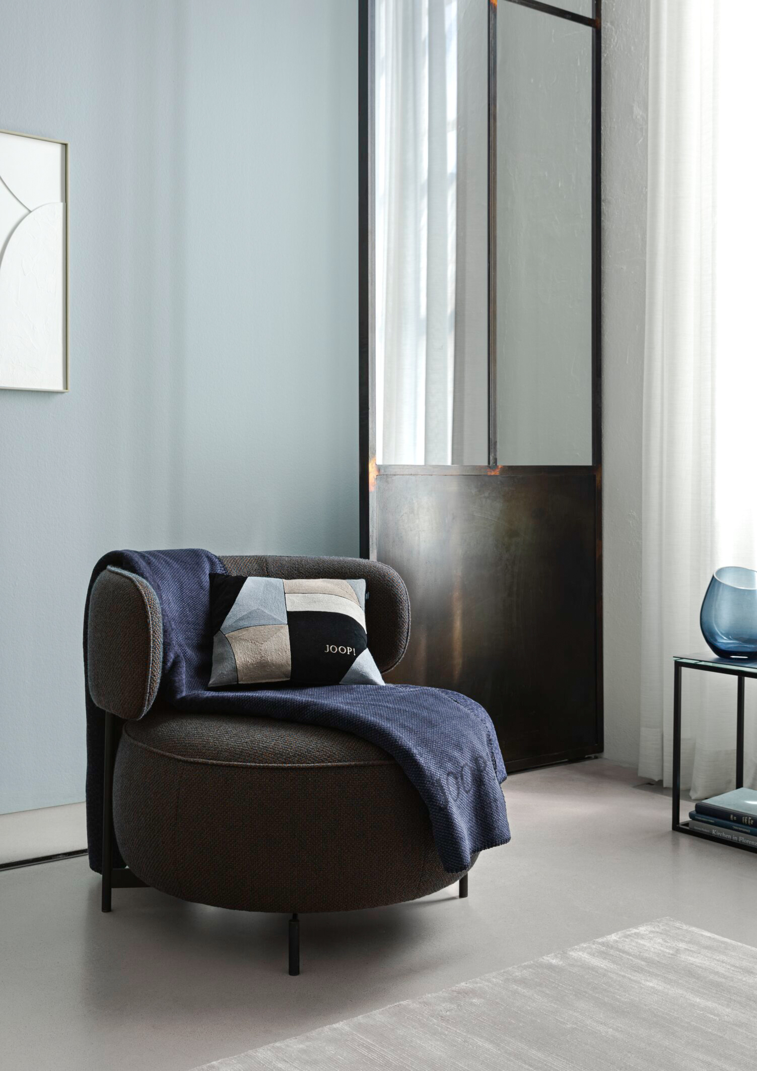 Plaid Decor, Marine 150x200 cm von Joop / Farbe: Anthrazit