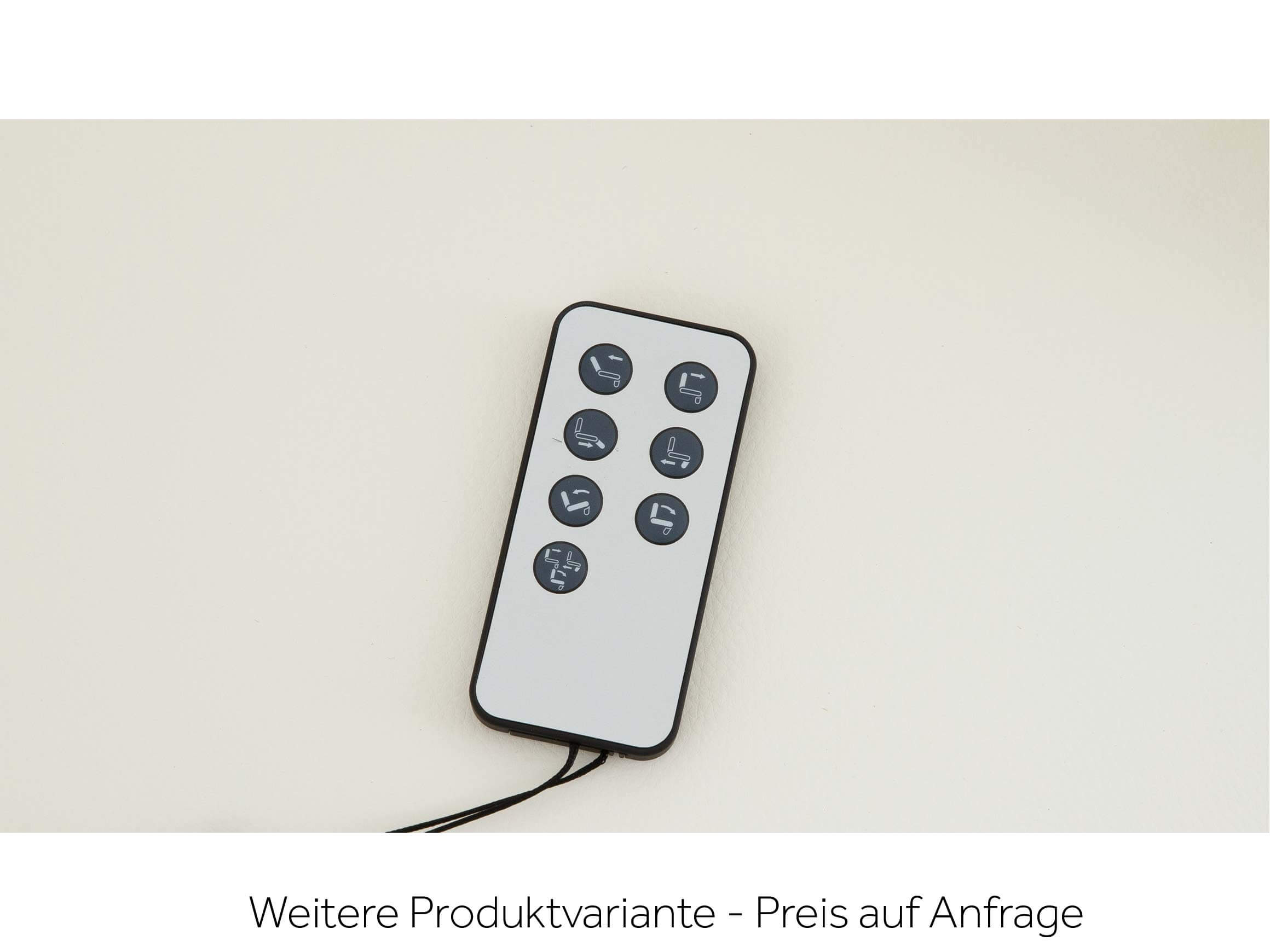 Relaxer Geraldton, Leder Semianilin, Weiss, Sternfuss