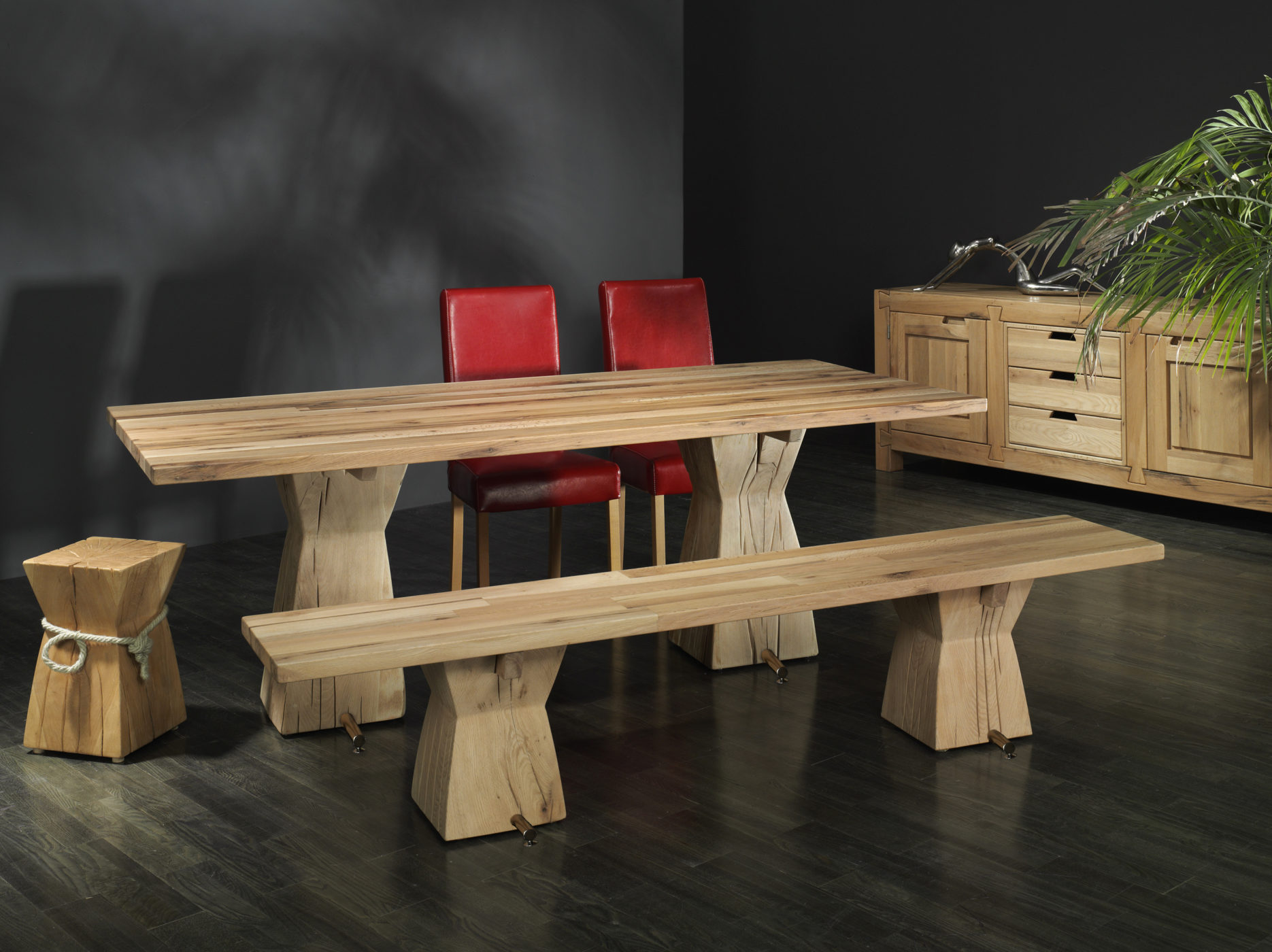 Esstisch Tronco Sprenger / Tischblattmass (BxT) :180 x 110 cm