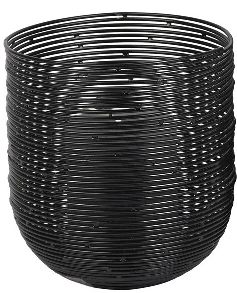 Windlicht Luce Draht , Schwarz, H:13 cm Decofinder