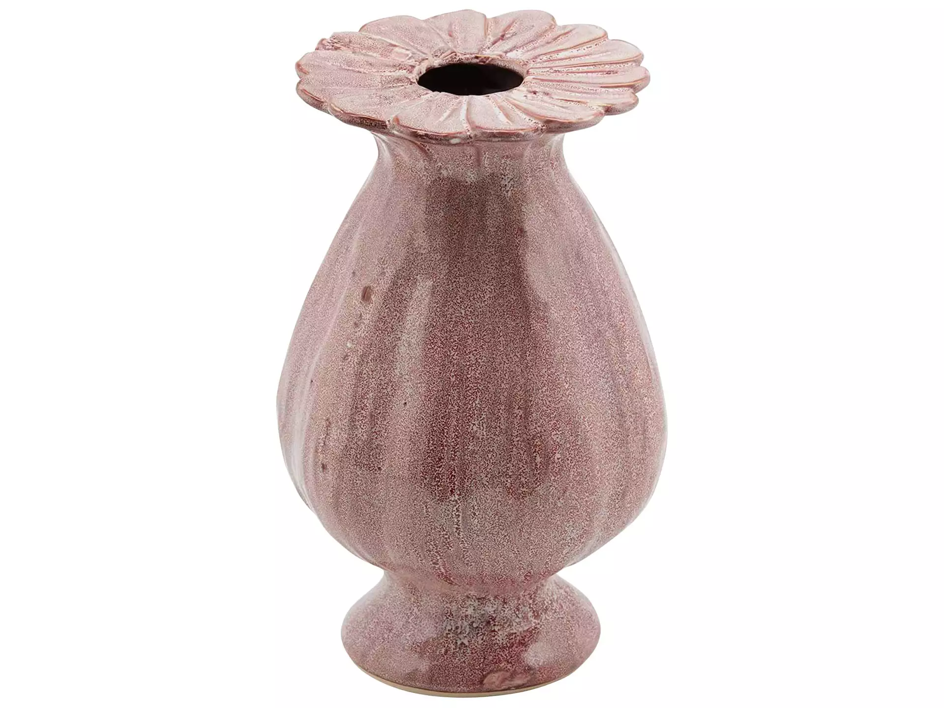 Vase Pink h: 32 cm Edg