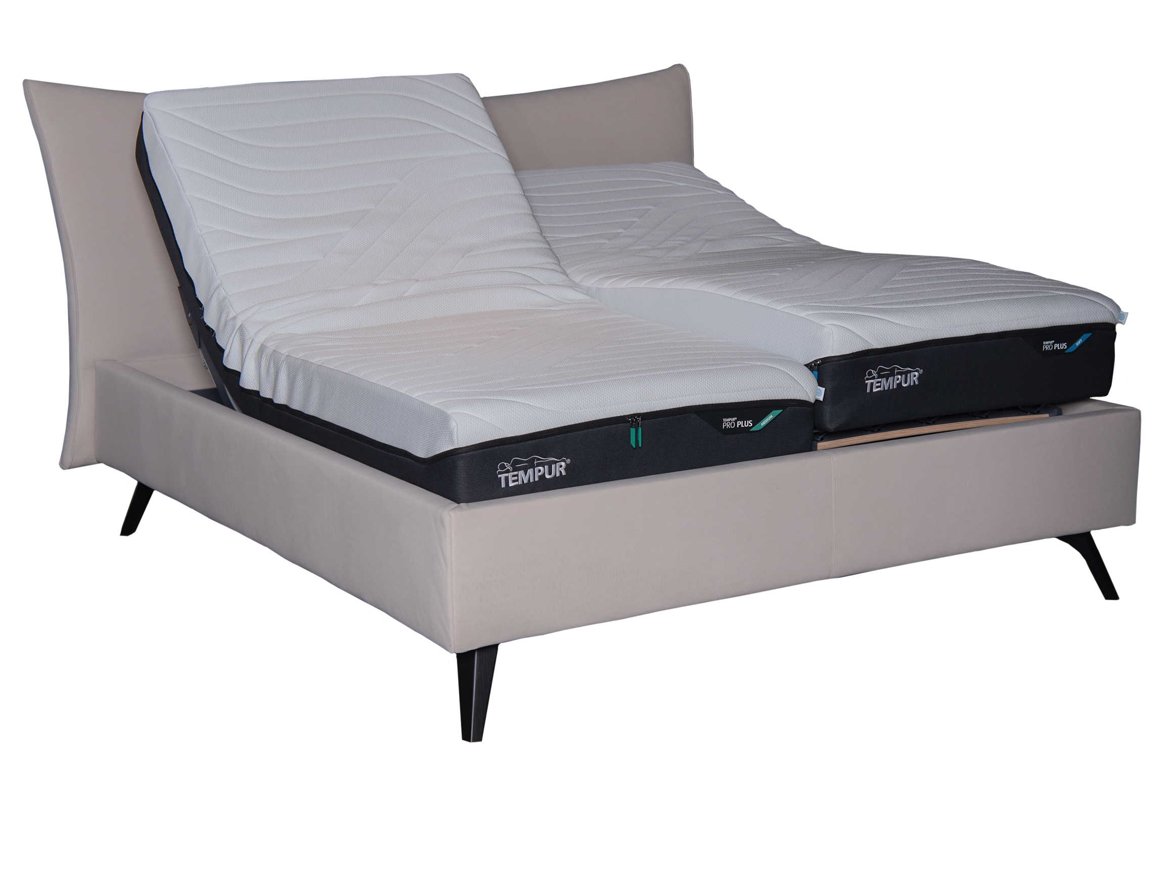 Bett Design Pure von Tempur / Farbe: Weiss / Grösse: x cm