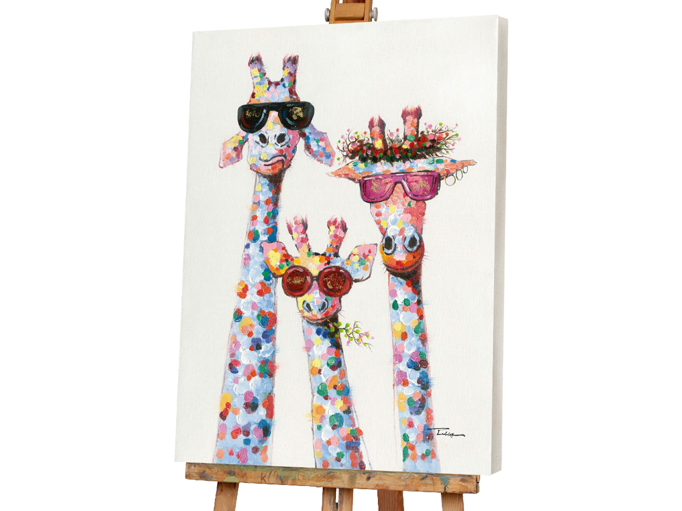 Bild Giraffen am Morgen image LAND