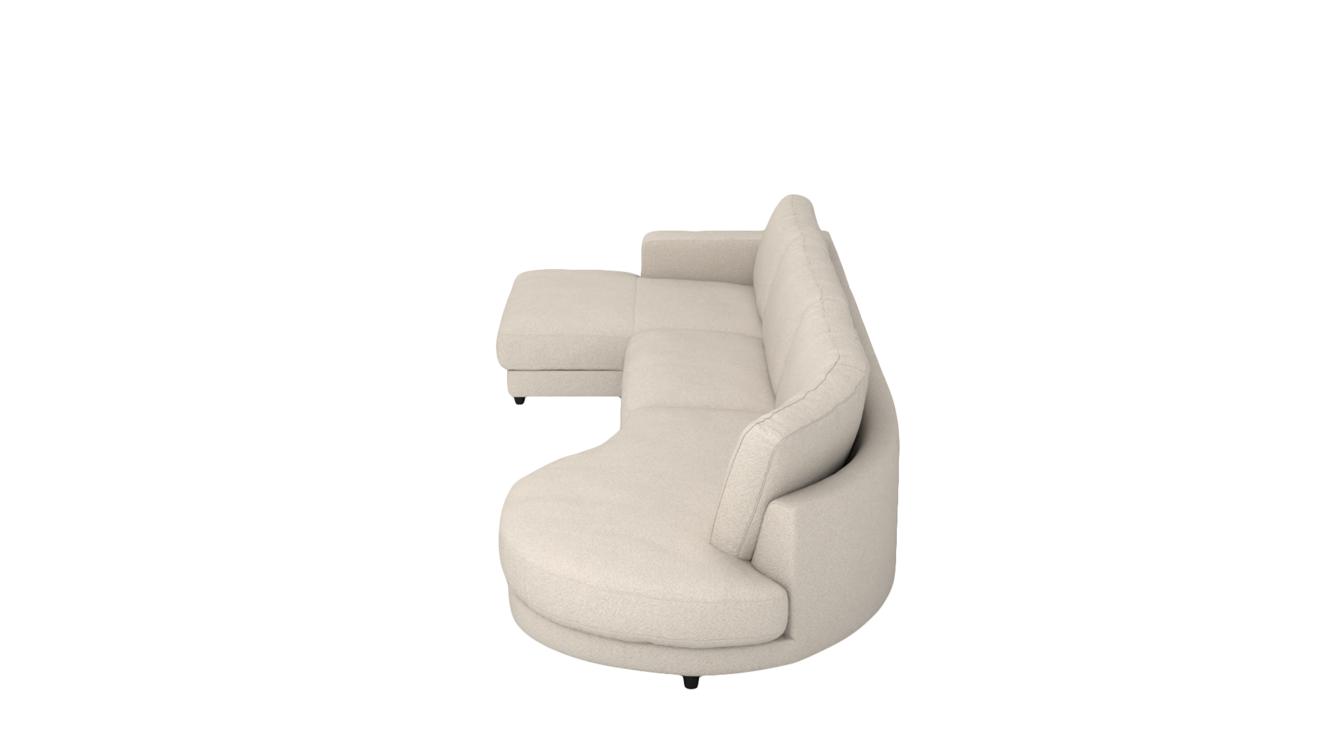 Ecksofa #3 Jupiter links Candy - UrbanDesign/ Farbe: