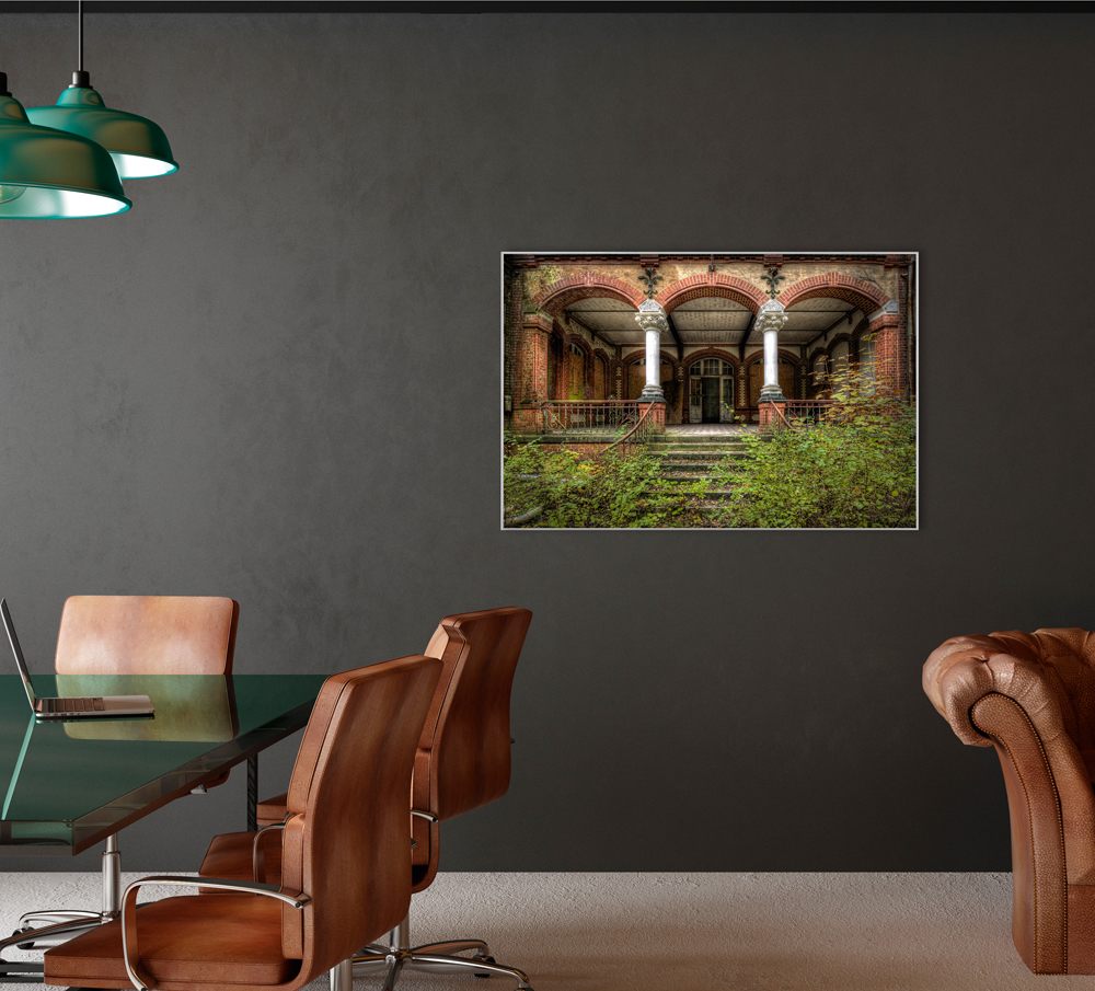 Bild mit Rahmen-Lost Place-image LAND