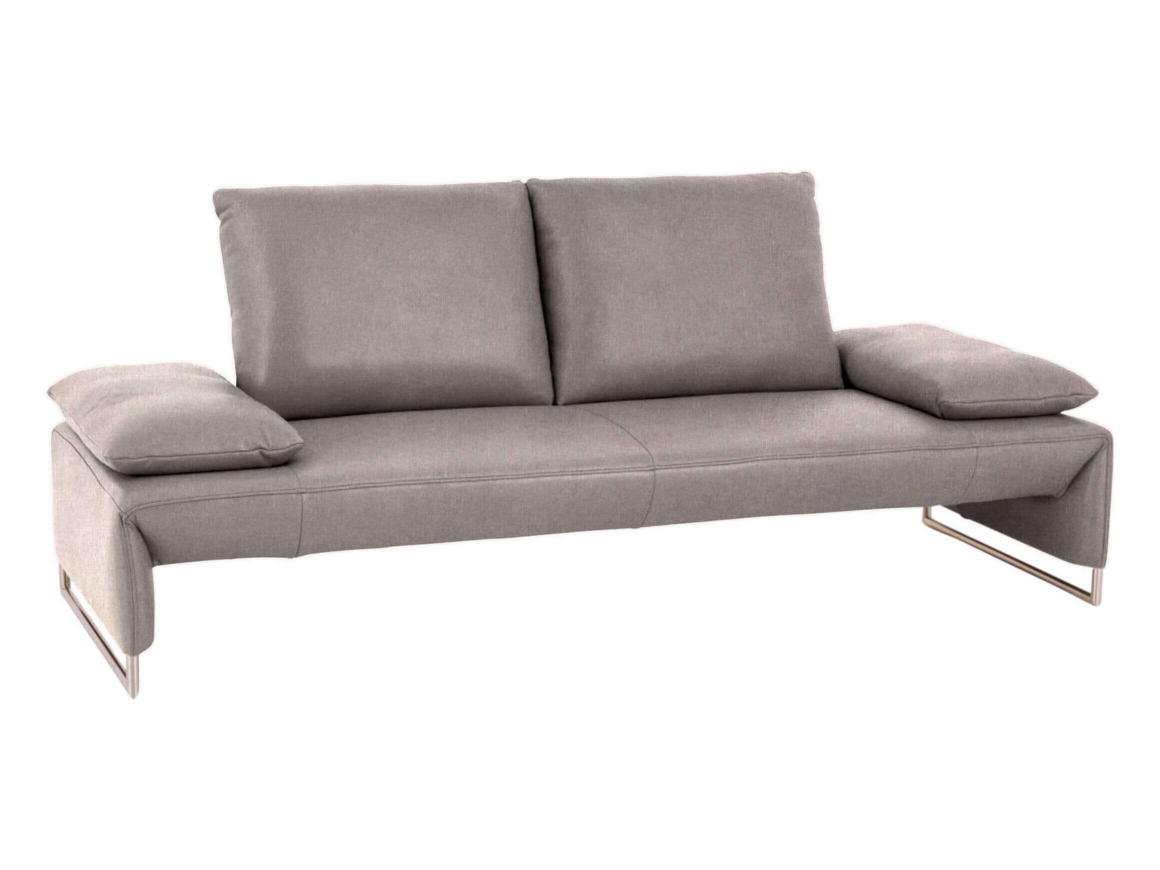 Sofa Ramano Basic B: 220 cm Koinor / Farbe: Grau / Material: Stoff Basic
