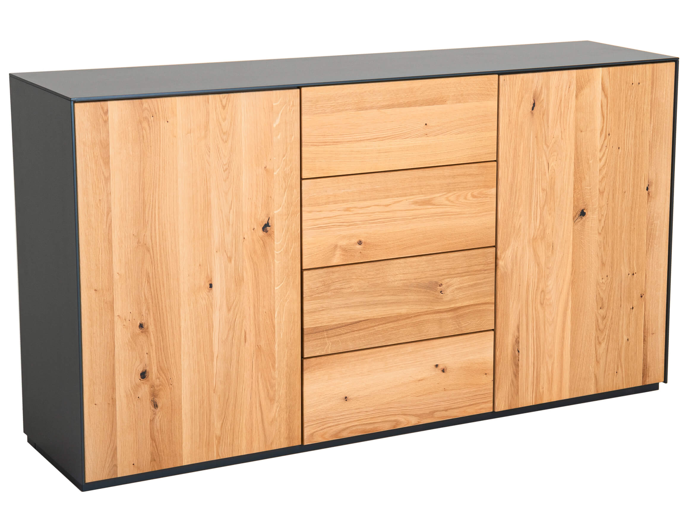 Sideboard Ohio Lüönd / Farbe: Eiche Anthrazit