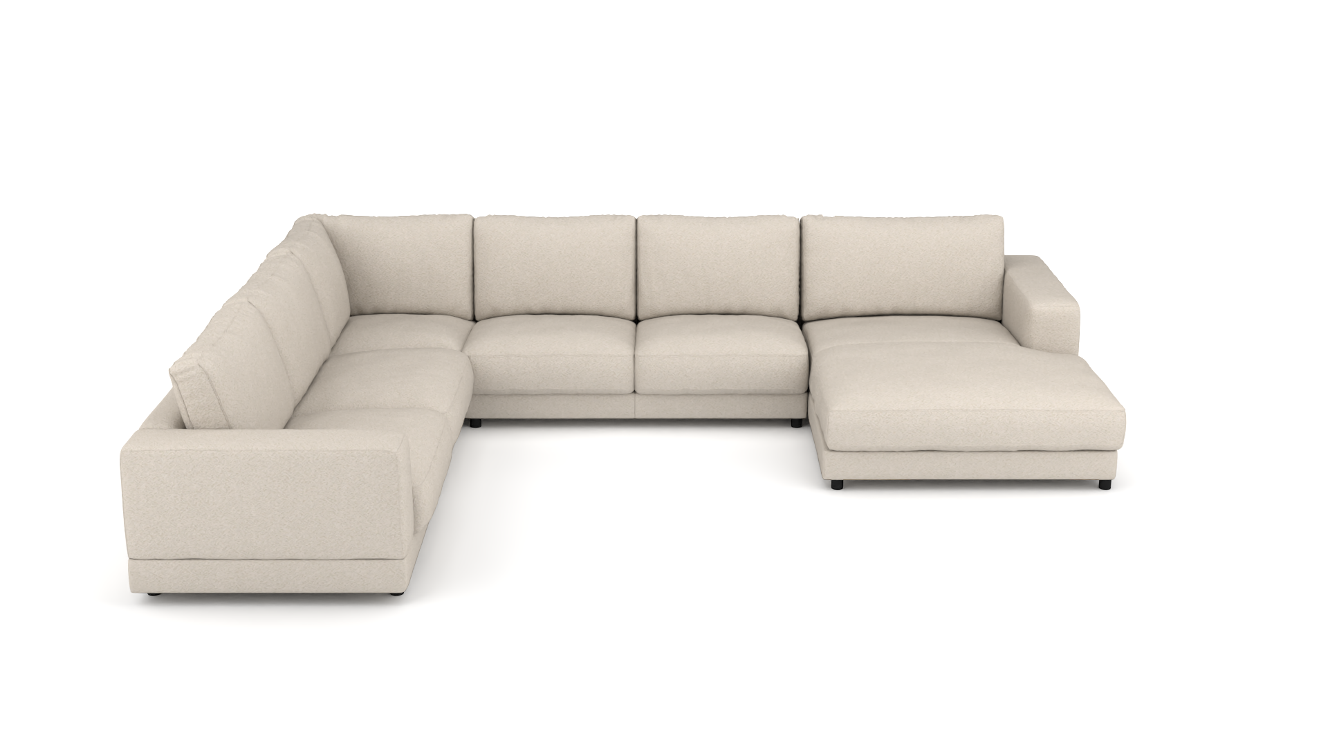 Wohnlandschaft #1 Jupiter rechts Candy - UrbanDesign/ Farbe: