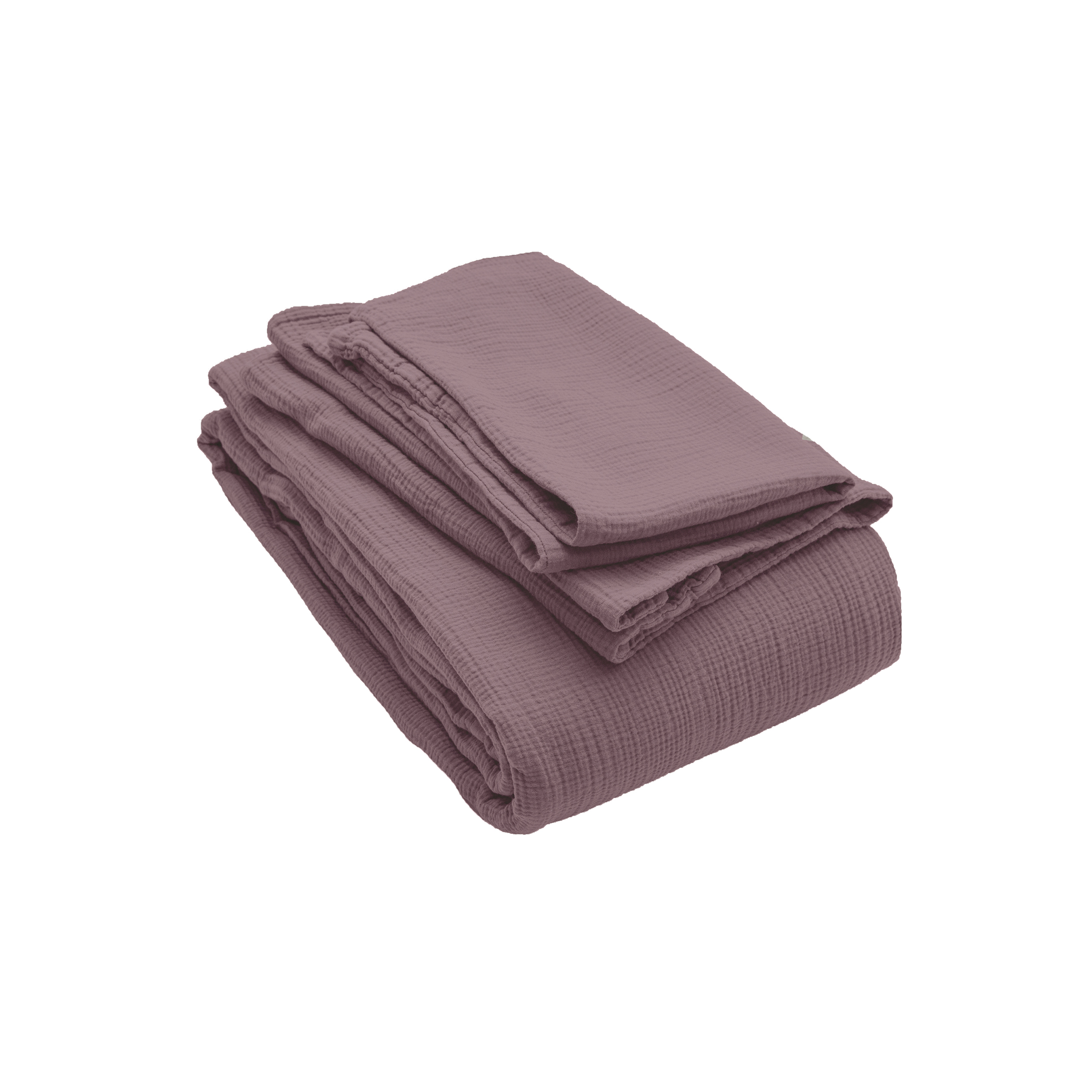 Bettwäsche Jula Aubergine Sander AG / Grösse: 50 x 70 cm