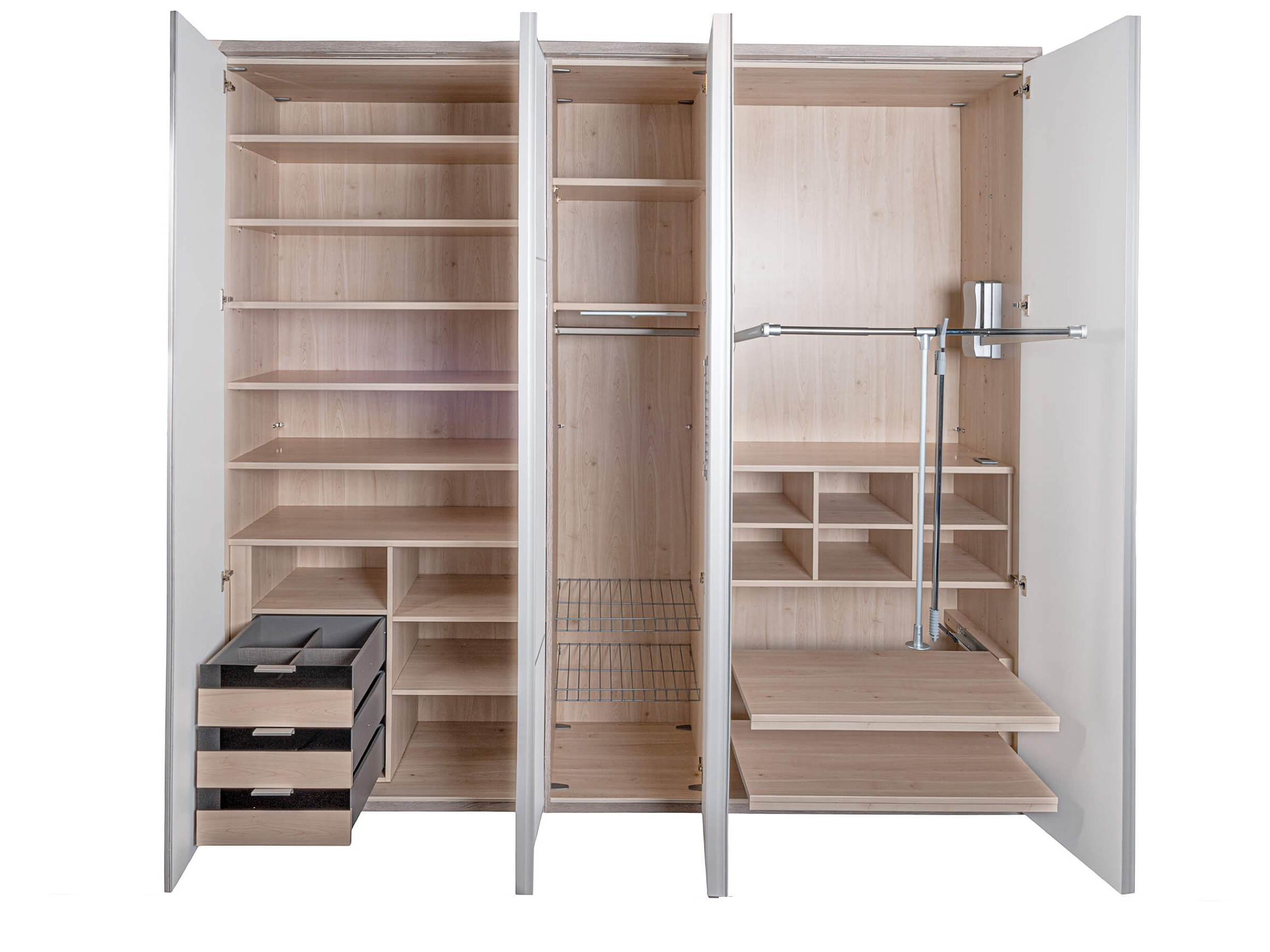 Drehtürenschrank Marsala Nolte Germersheim / Farbe: Polarweiss