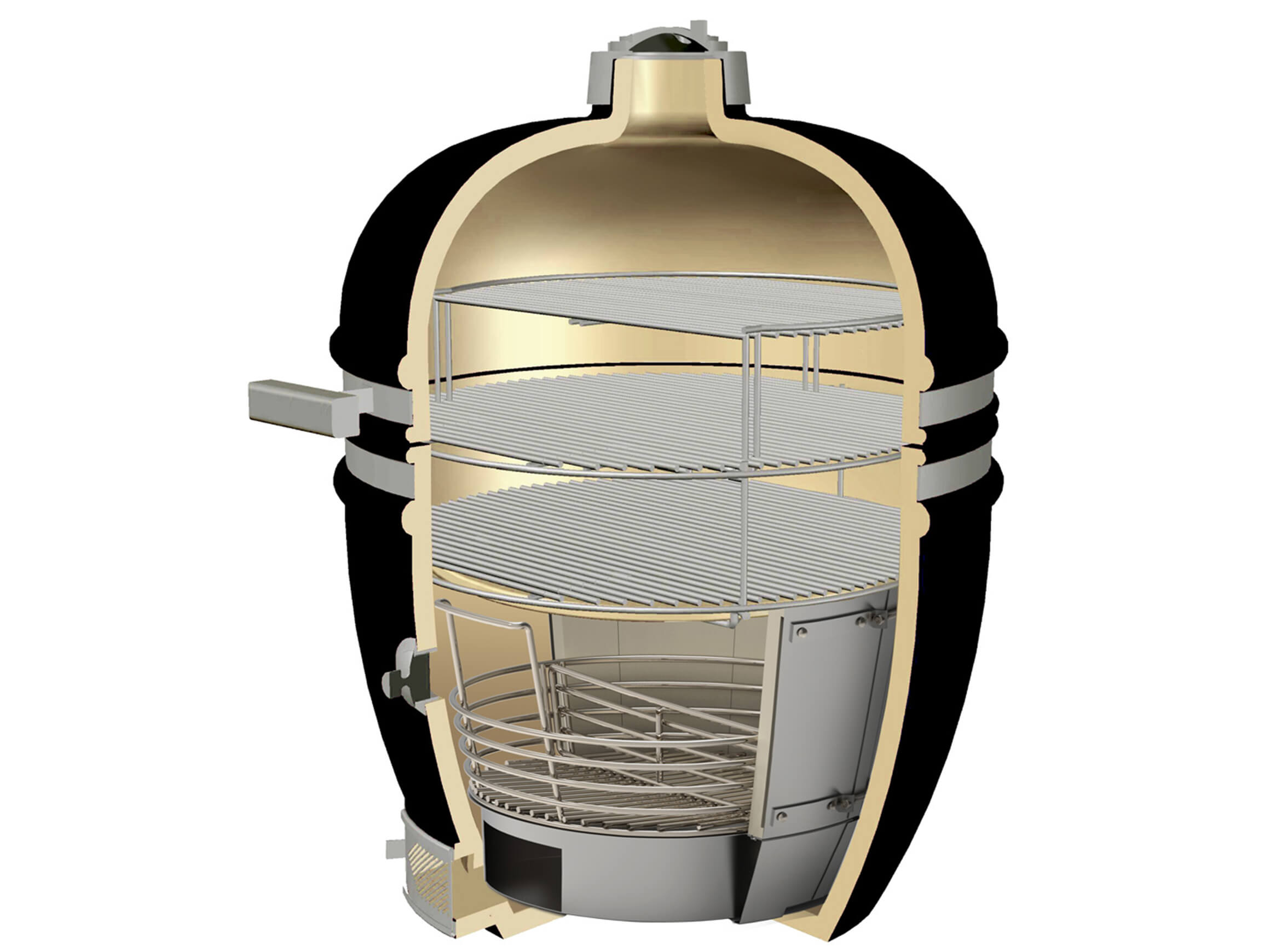 Keramik-Grill Saffire Bronze 15 Blaser und Trösch