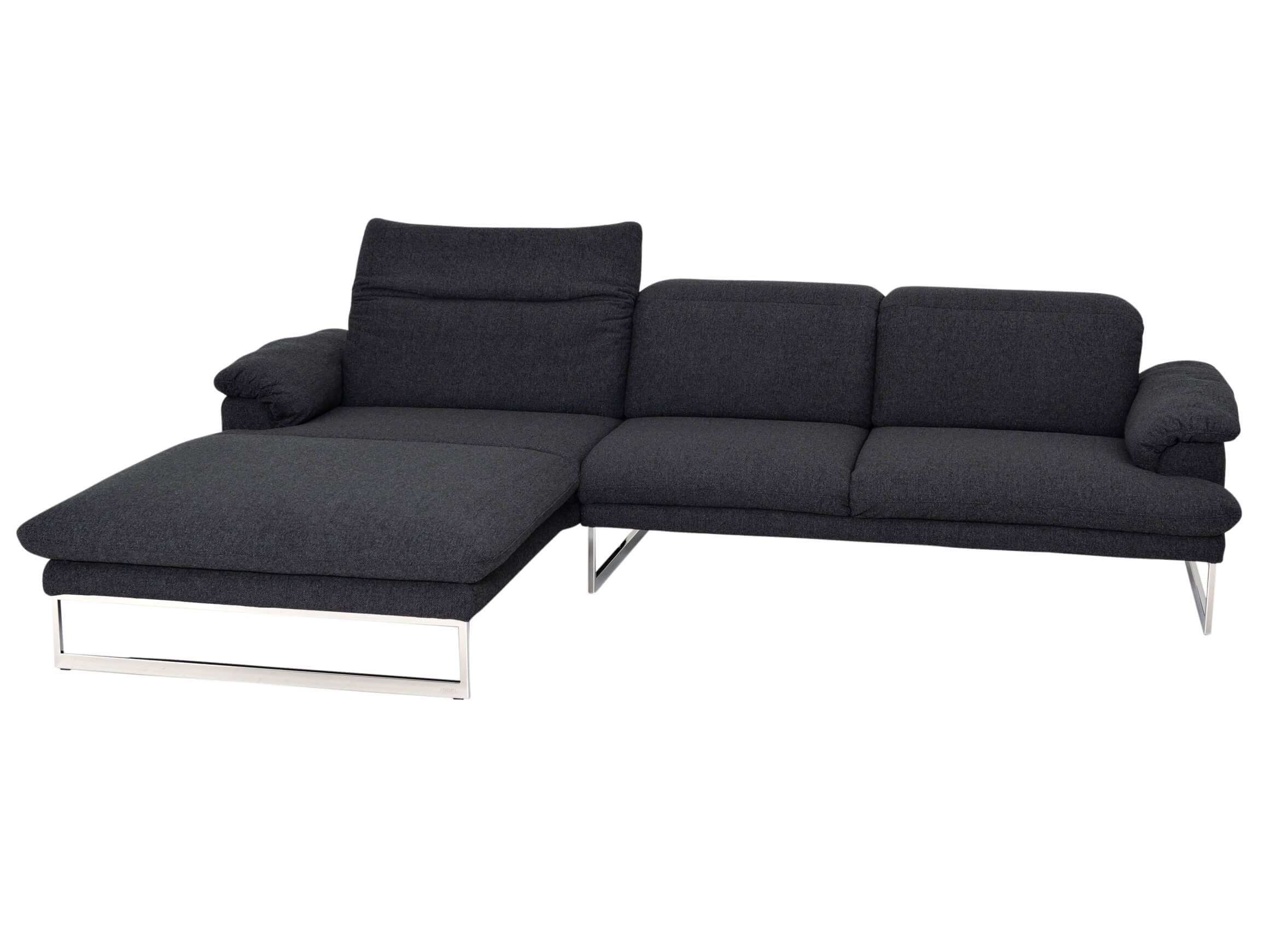 Corner sofa 8153 Himolla/ Colour: Cola / Dimensions (WxD) :296x197 cm