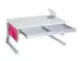 Schreibtisch Joker Moll / Farbe: Pink Weiss