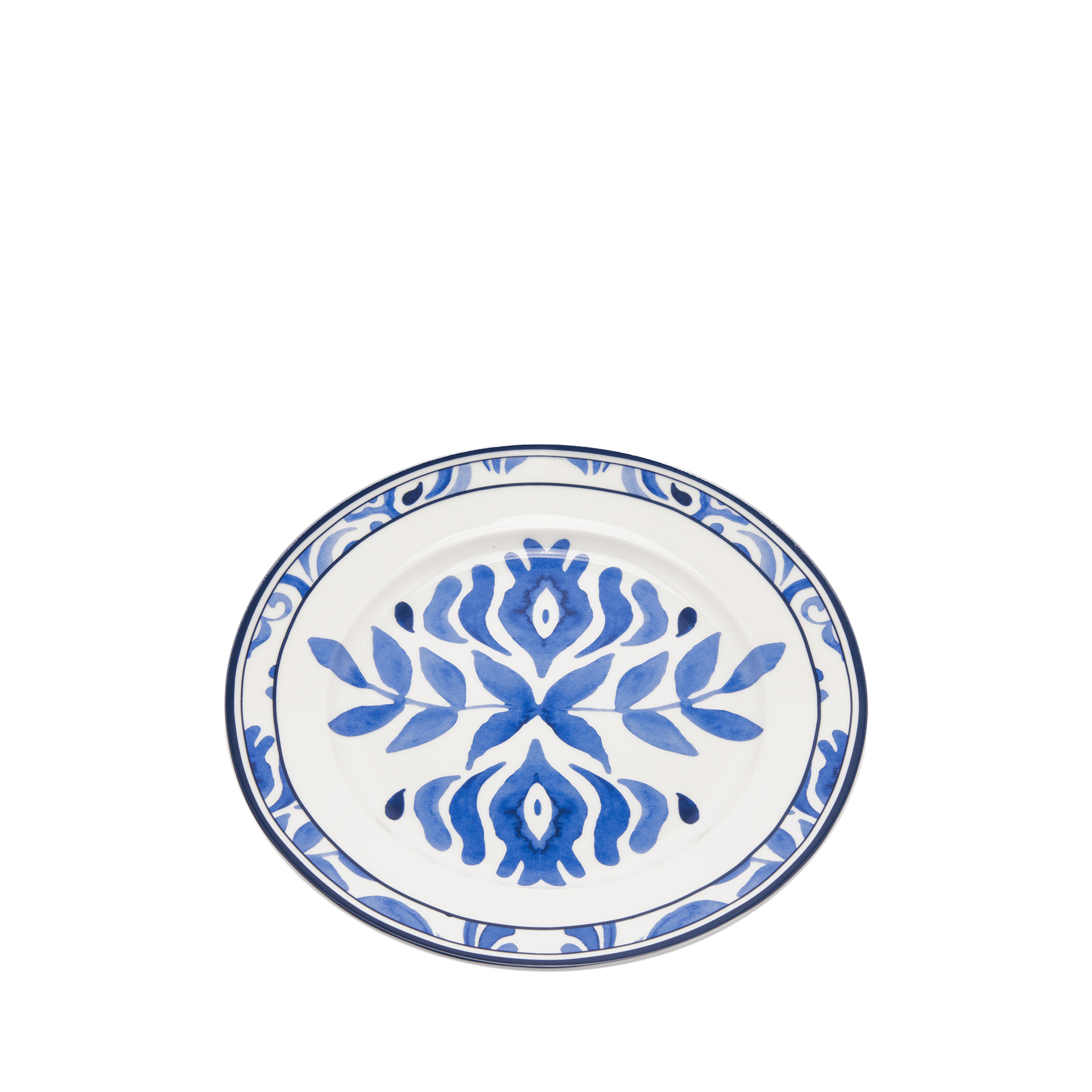Edg Geschirr Capri Desserteller Royalblau D: 21 cm  | Schubiger Möbel