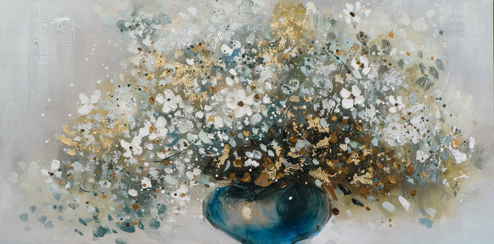Flowers, 70X140 cm