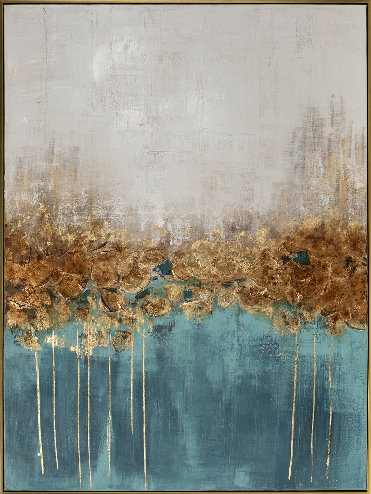 Bild Golden Sea image LAND / Grösse: 120 x 90 cm