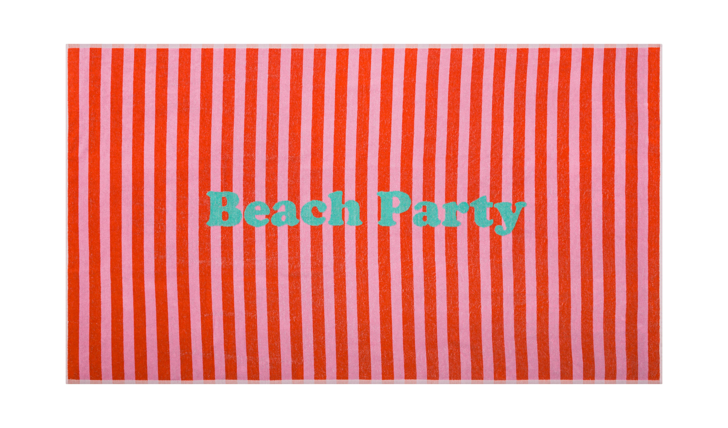 Strandtuch-Playa Beach Party, Dunkelorange 100 x 180 cm-Sander AG