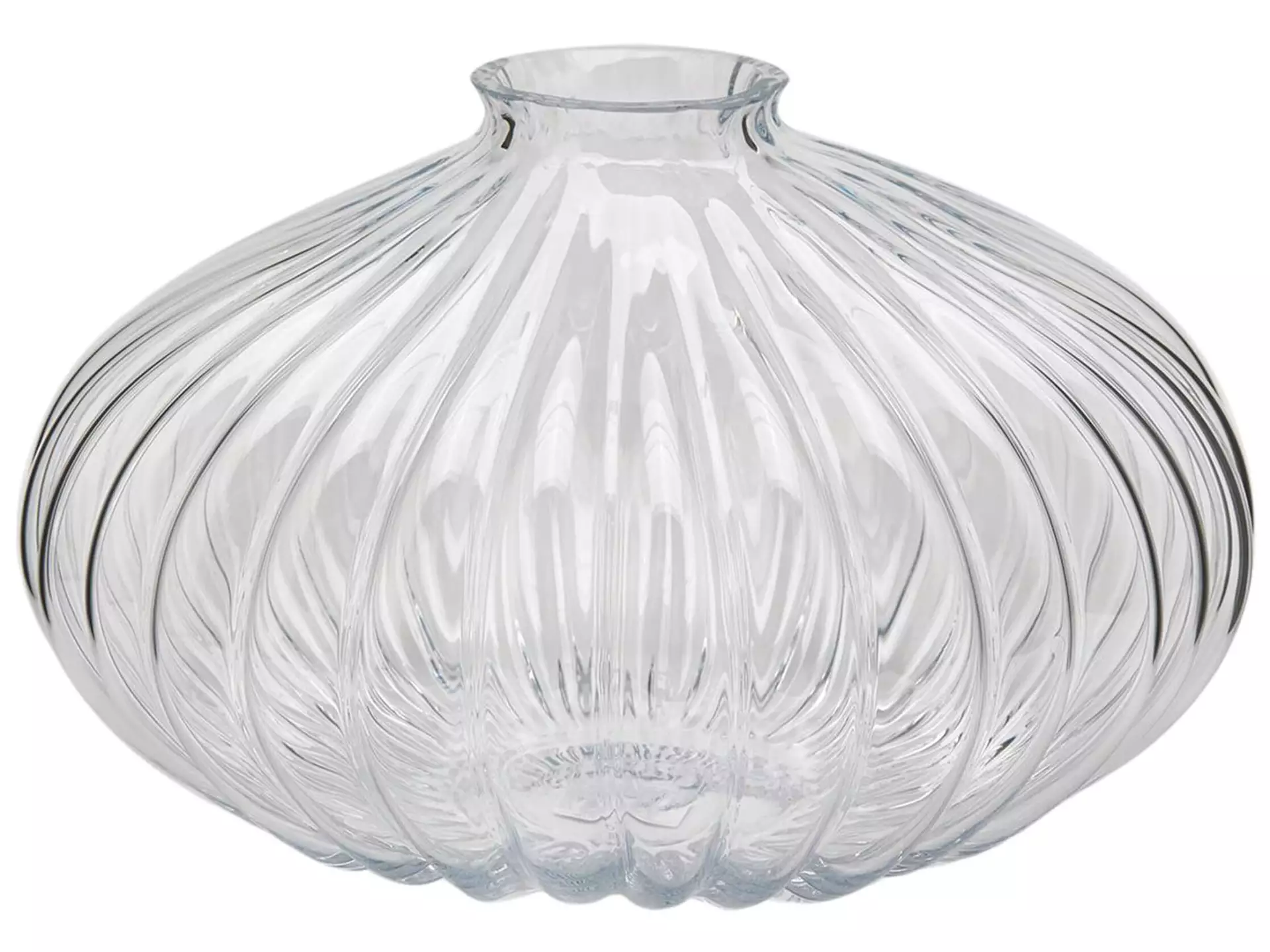Vase Klarglas H: 20 cm Edg / Farbe: Klarglas
